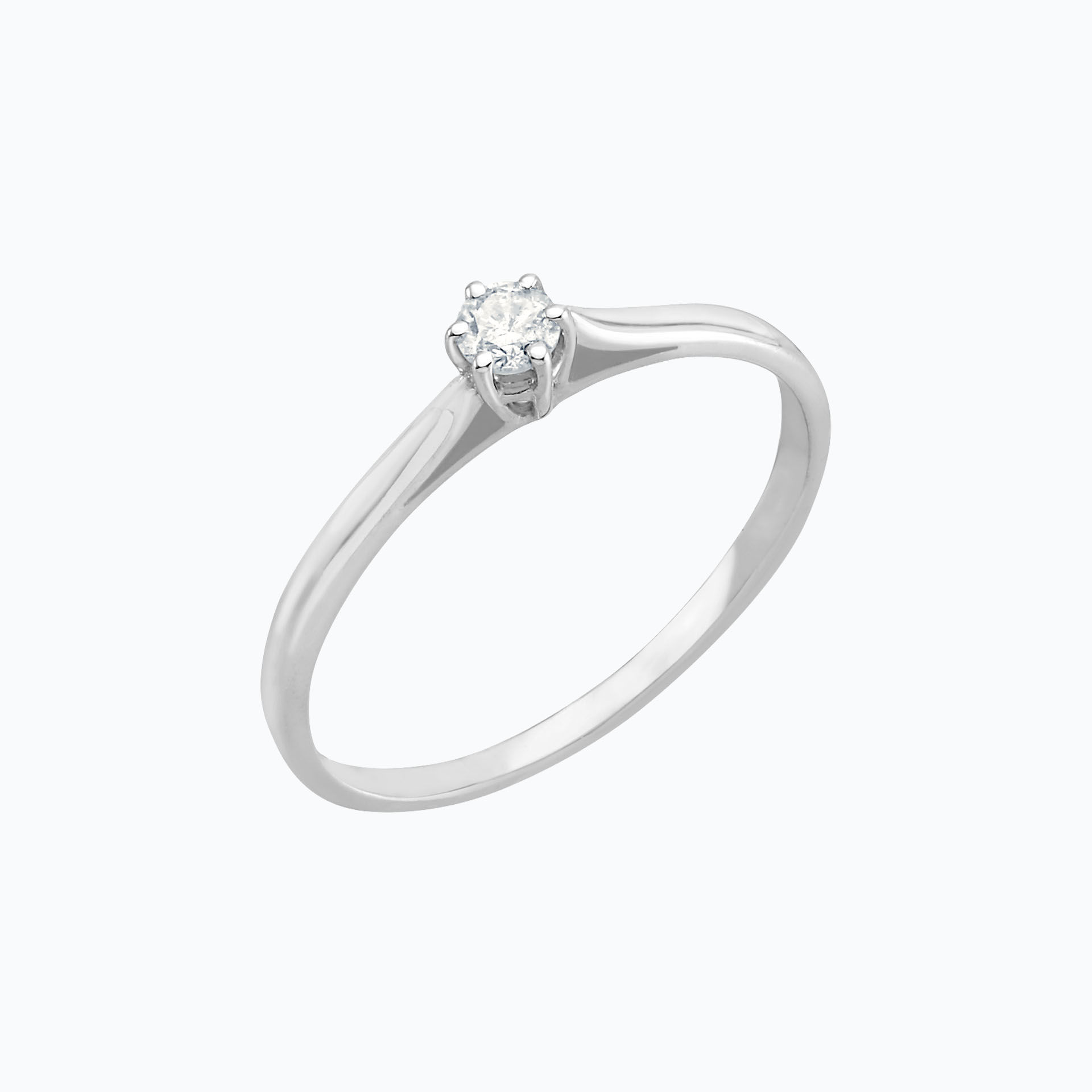 Solitaire Félicia 0.10 carat