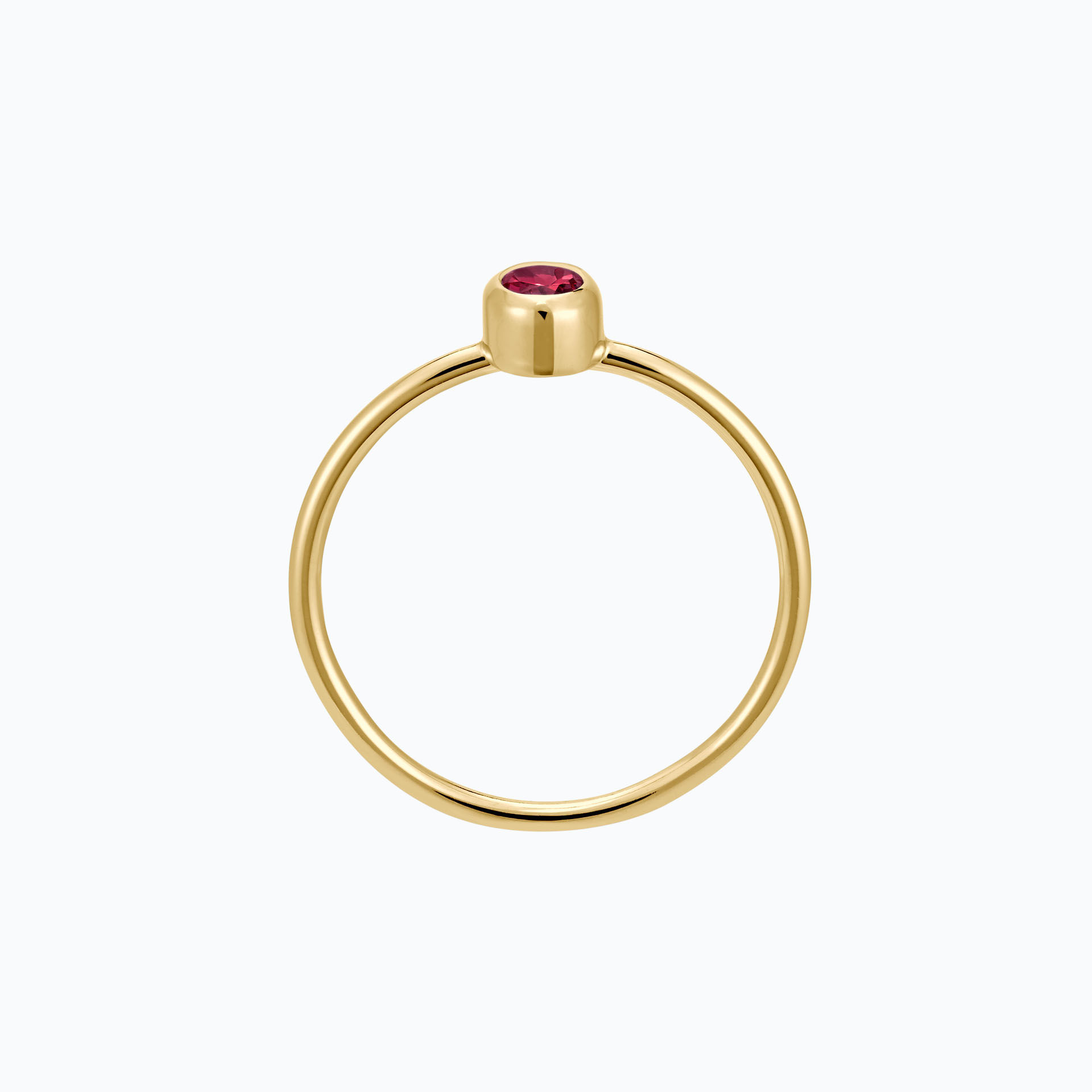 Solitaire Allure Rubis