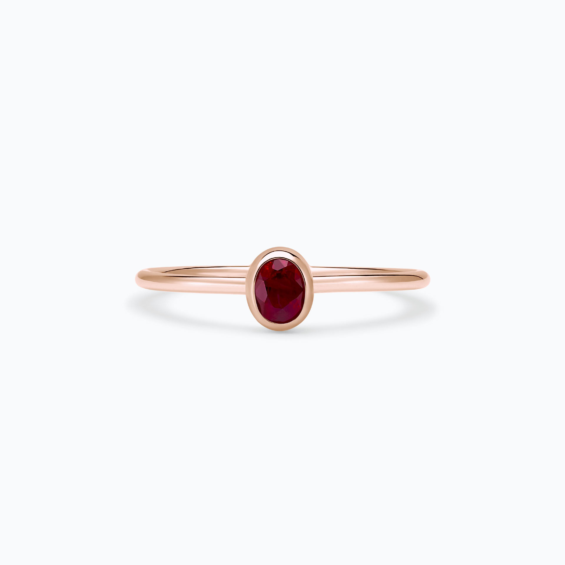Solitaire Allure Rubis