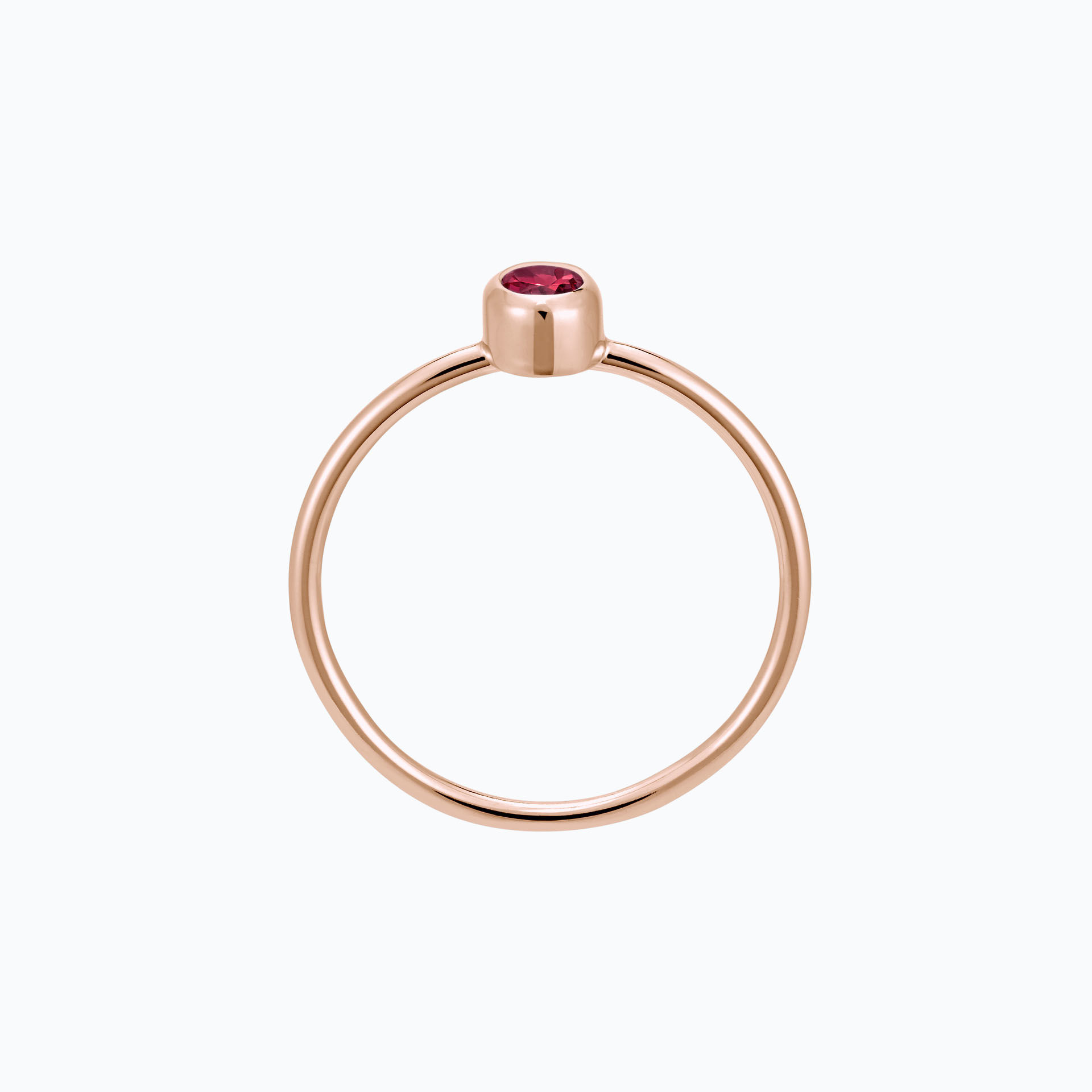 Solitaire Allure Rubis