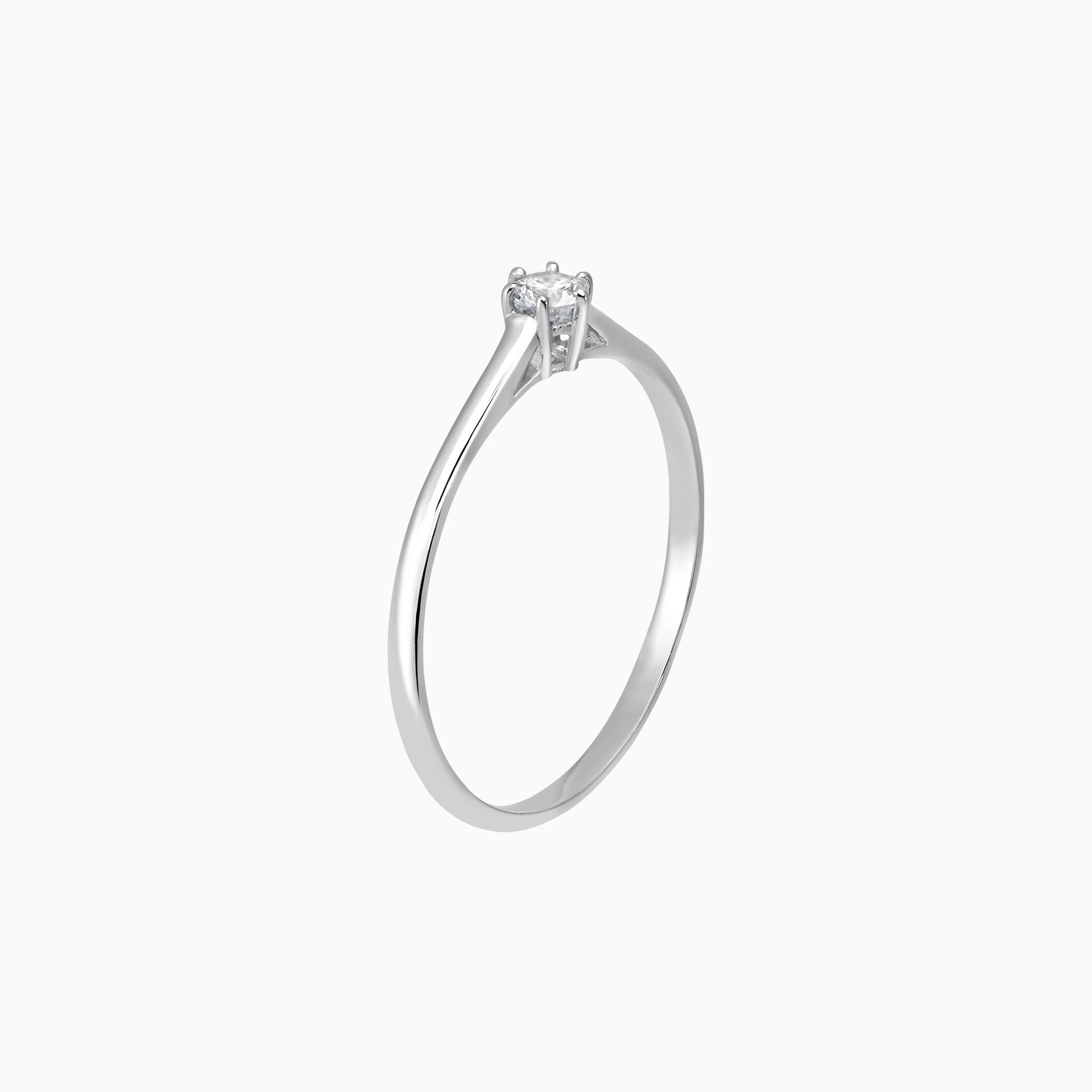 Solitaire Félicia 0.10 carat