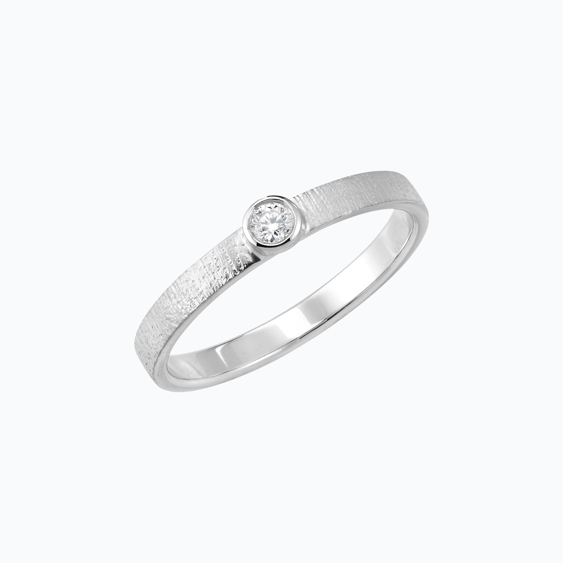 Solitaire Mononoké 0.10 carat