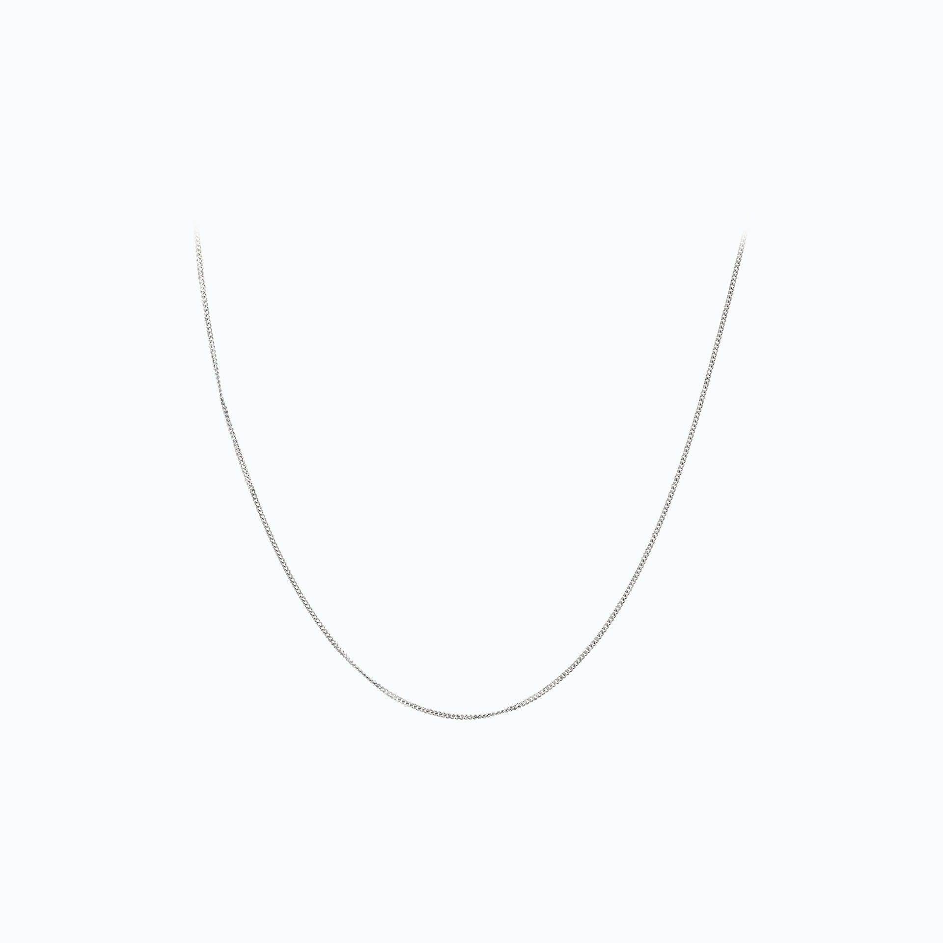 Chaîne Gourmette Diamantée 1.20 mm 50 cm
