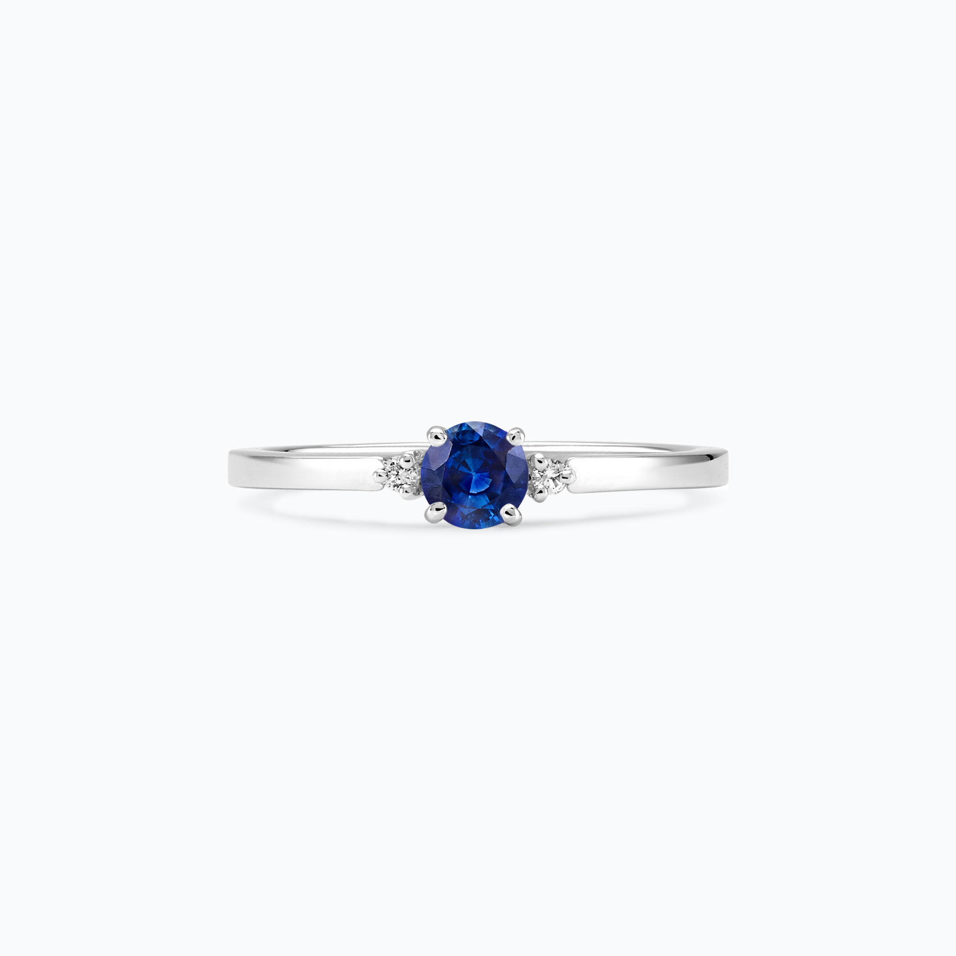 Solitaire Lolly Saphir 4.5 mm