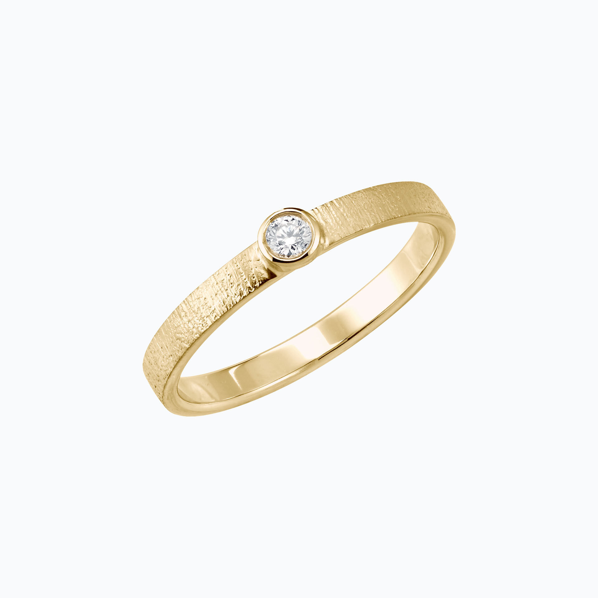 Solitaire Mononoké 0.10 carat