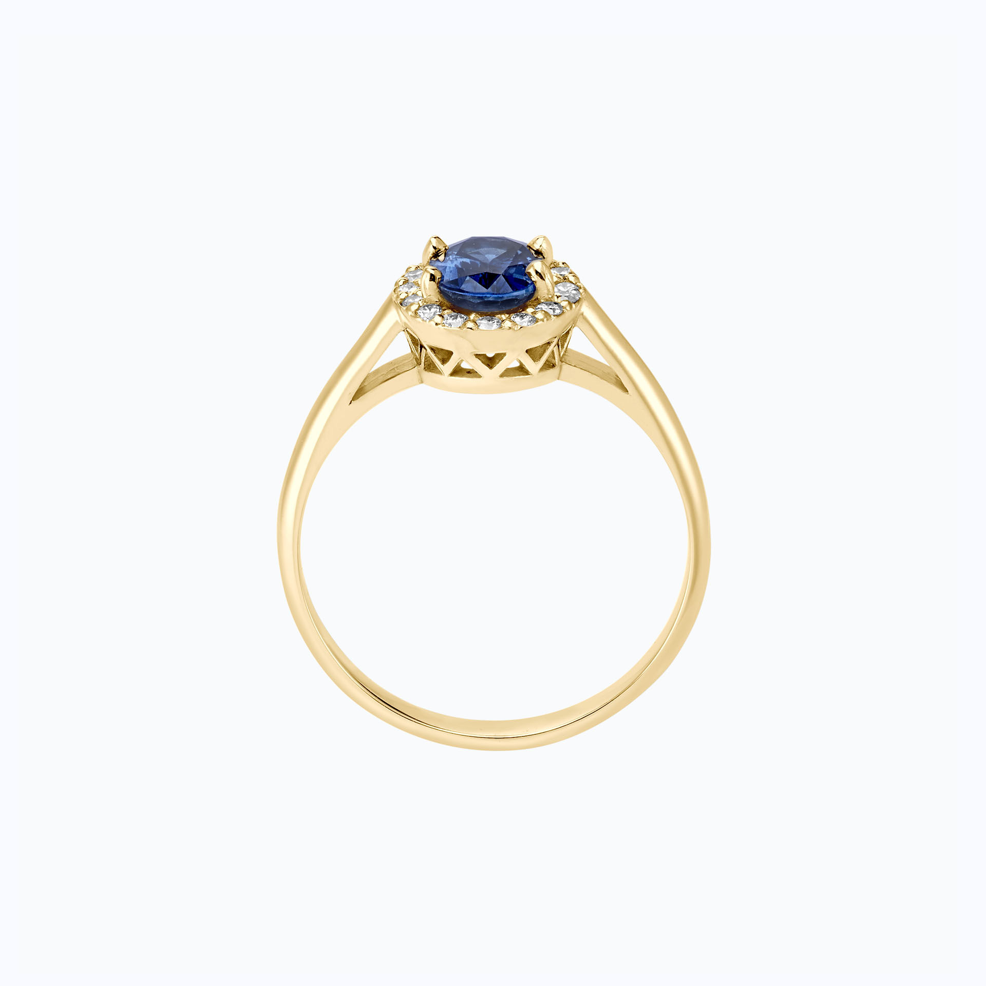 Solitaire Diana Saphir