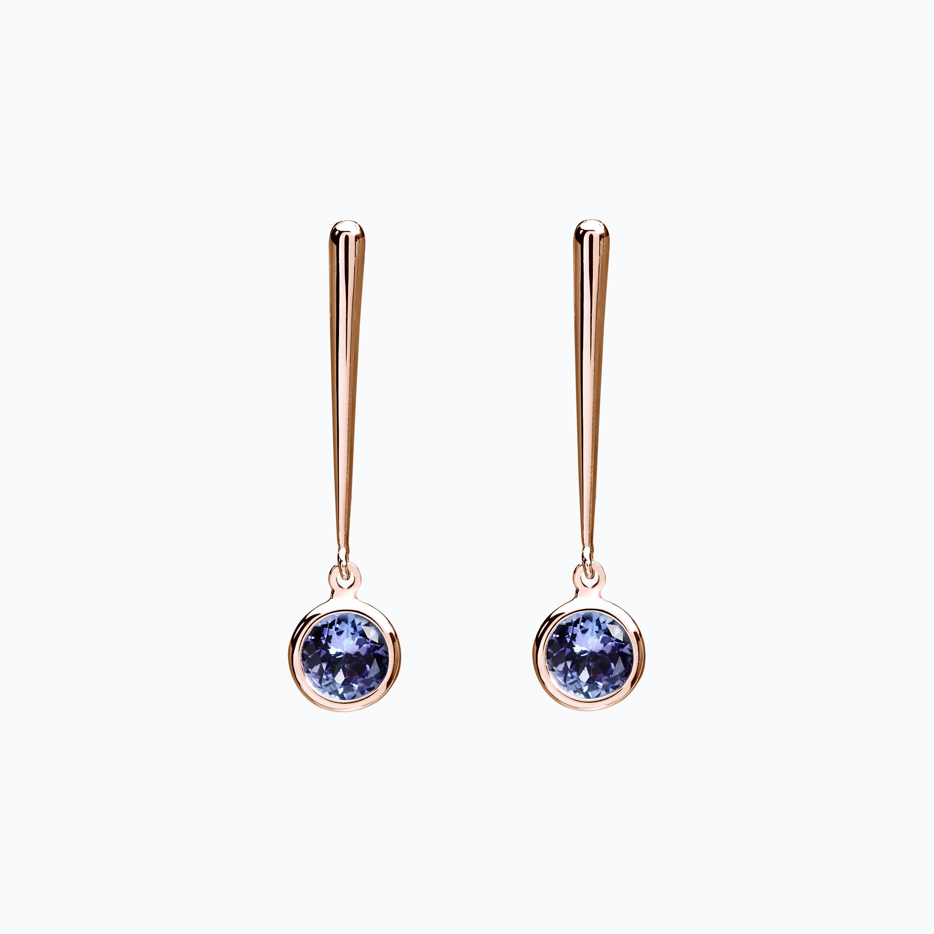 Pendants Nymphéa Tanzanite