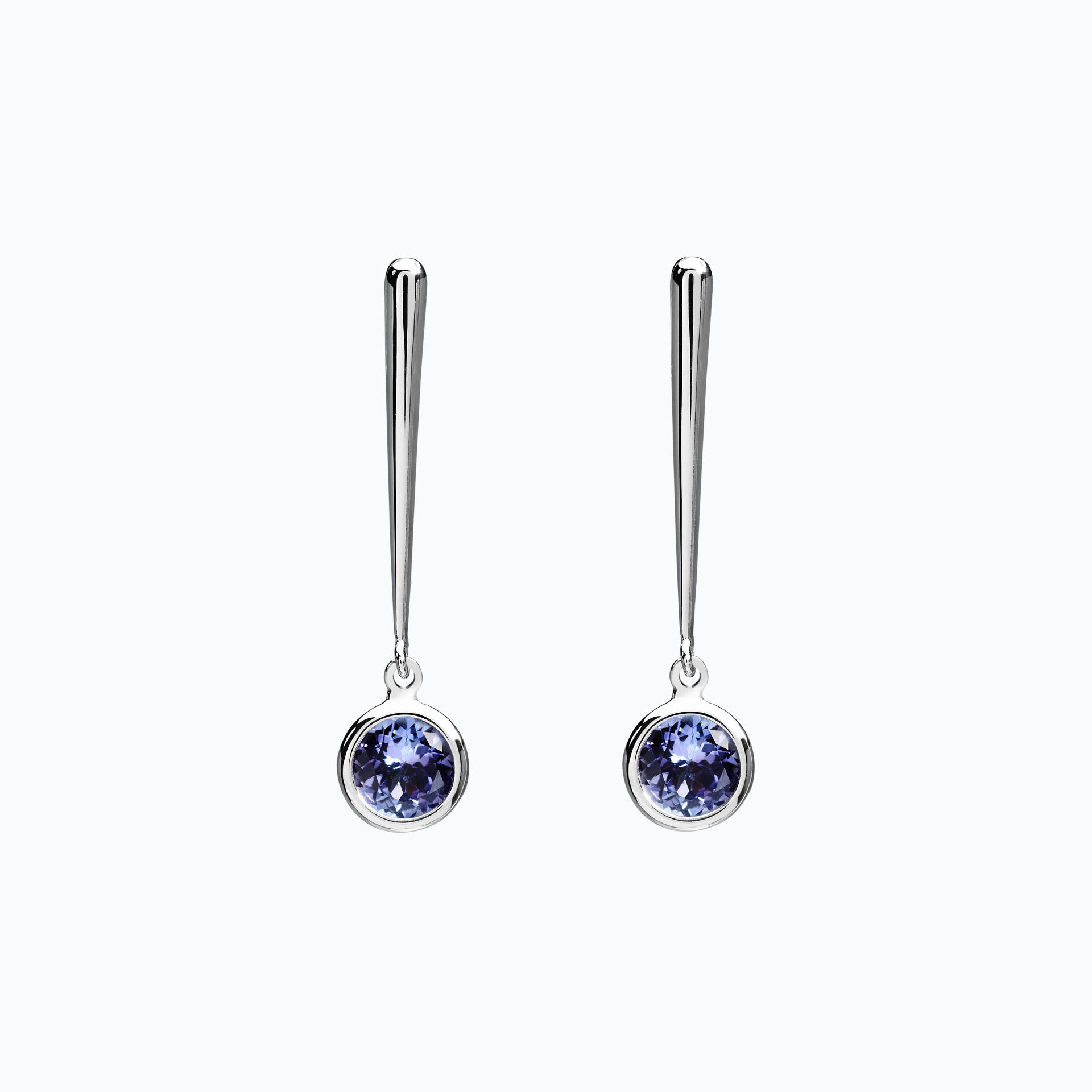 Pendants Nymphéa Tanzanite