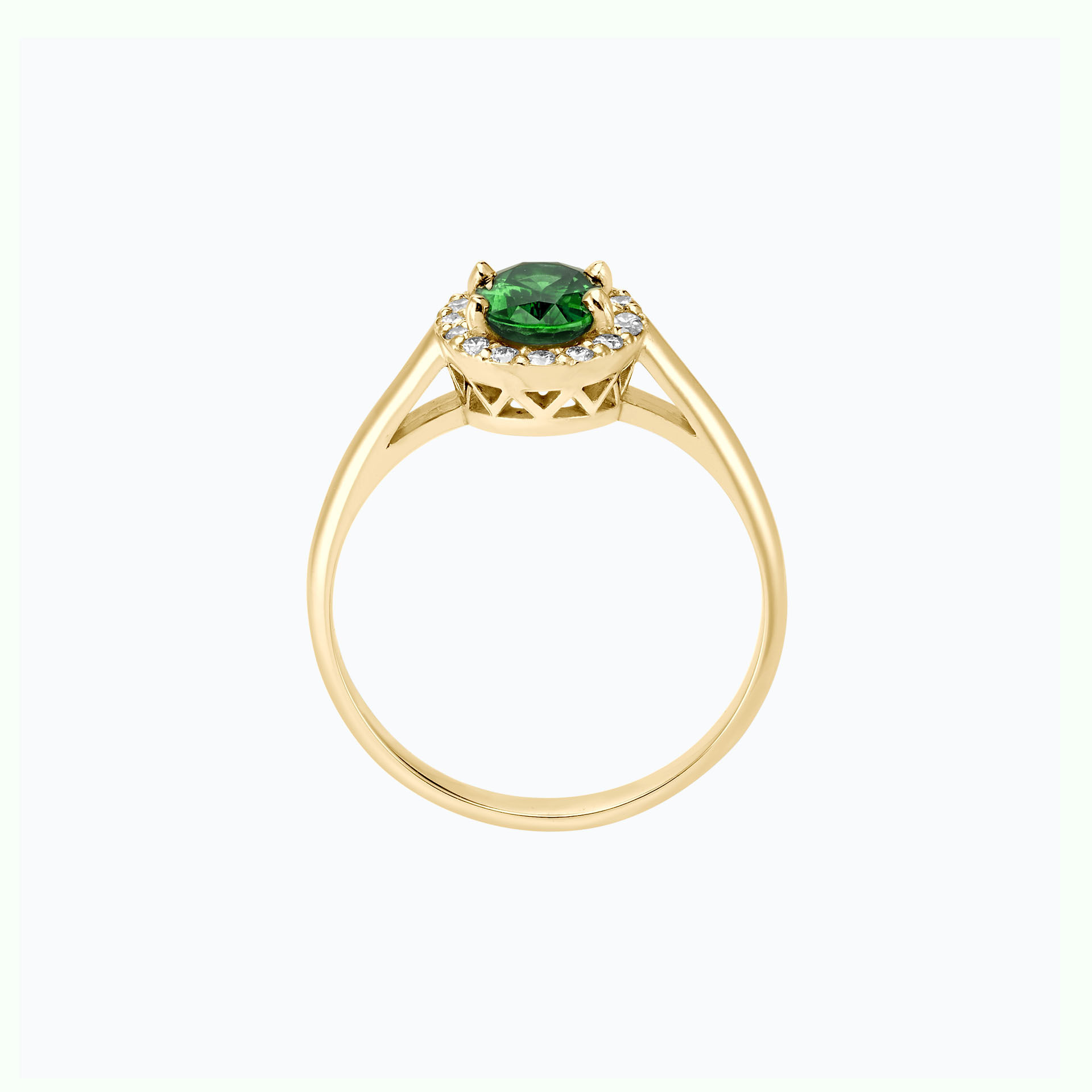 Solitaire Diana Tsavorite