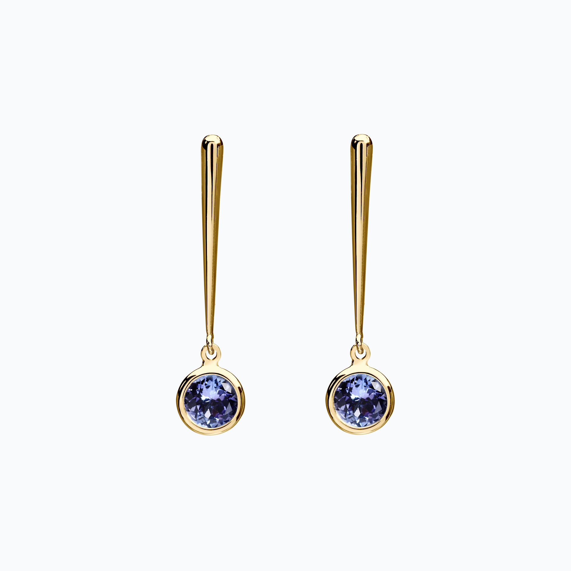 Pendants Nymphéa Tanzanite