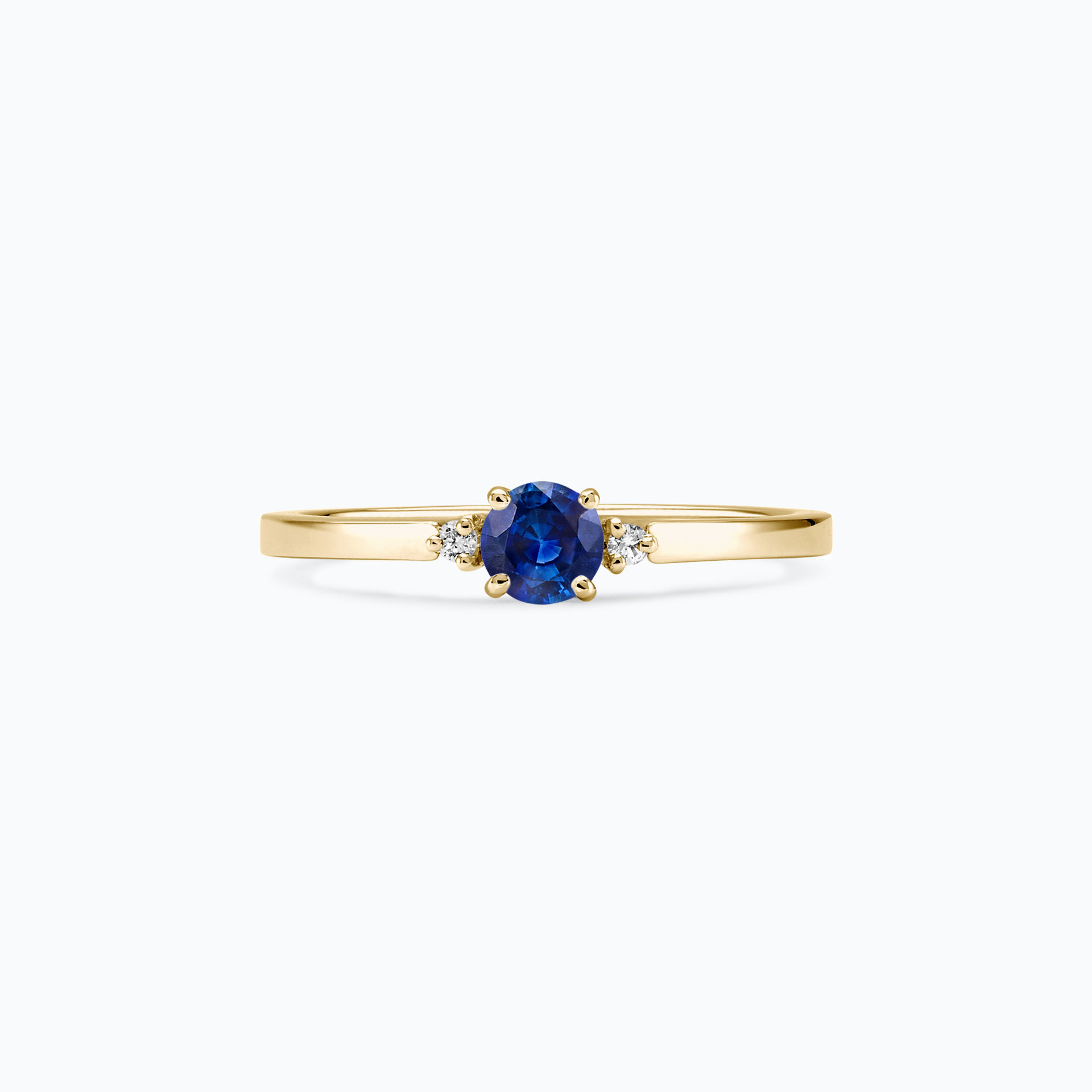 Solitaire Lolly Saphir 4.5 mm