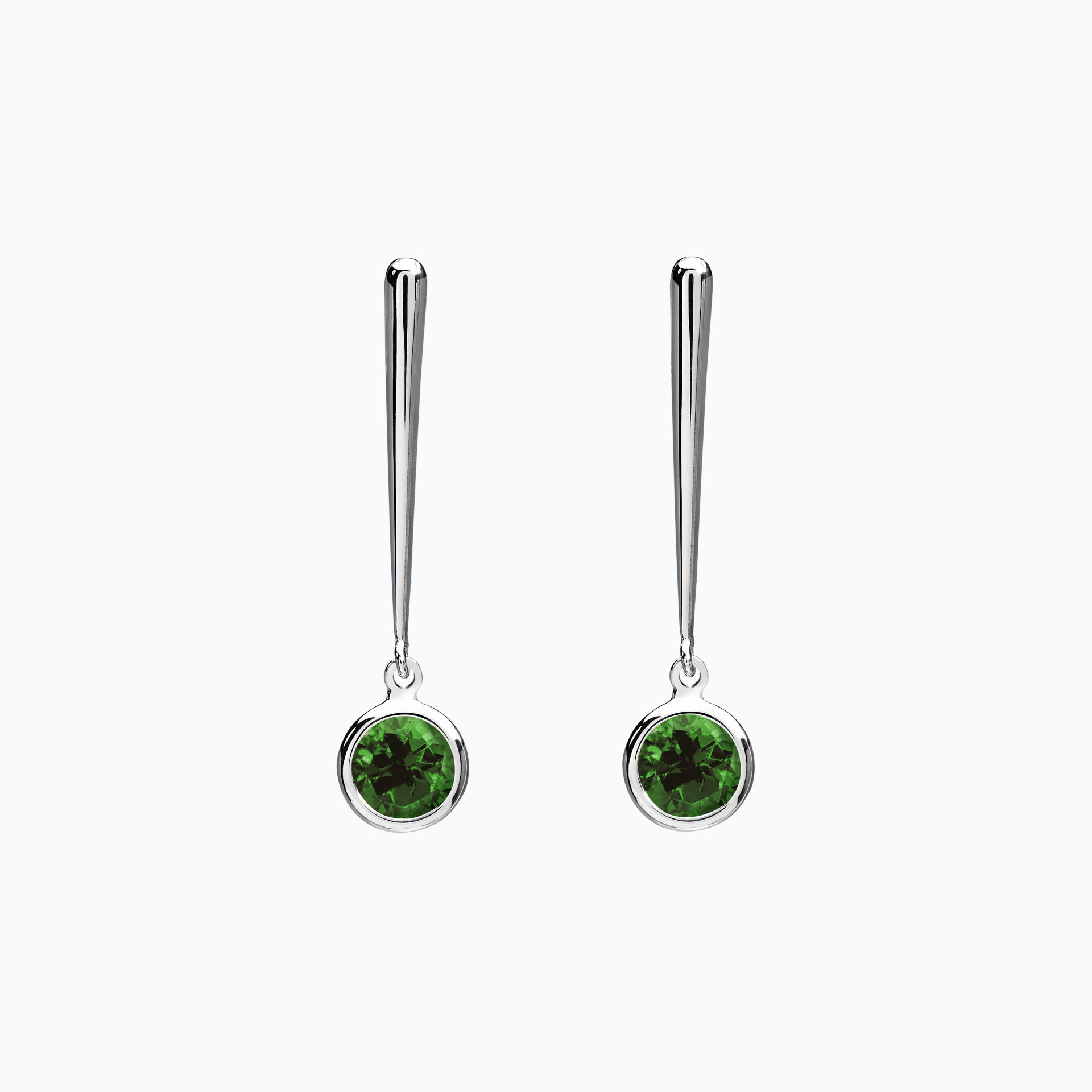 Pendants Nymphéa Tsavorite