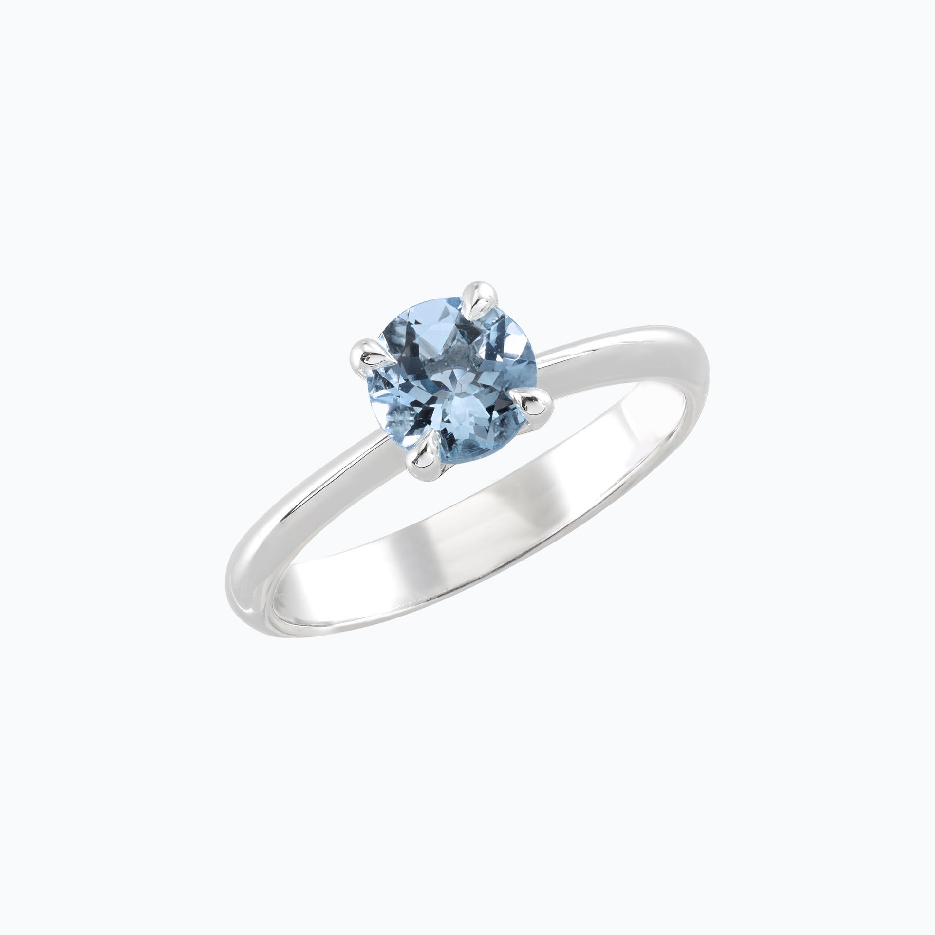 Solitaire Jara Aigue-marine