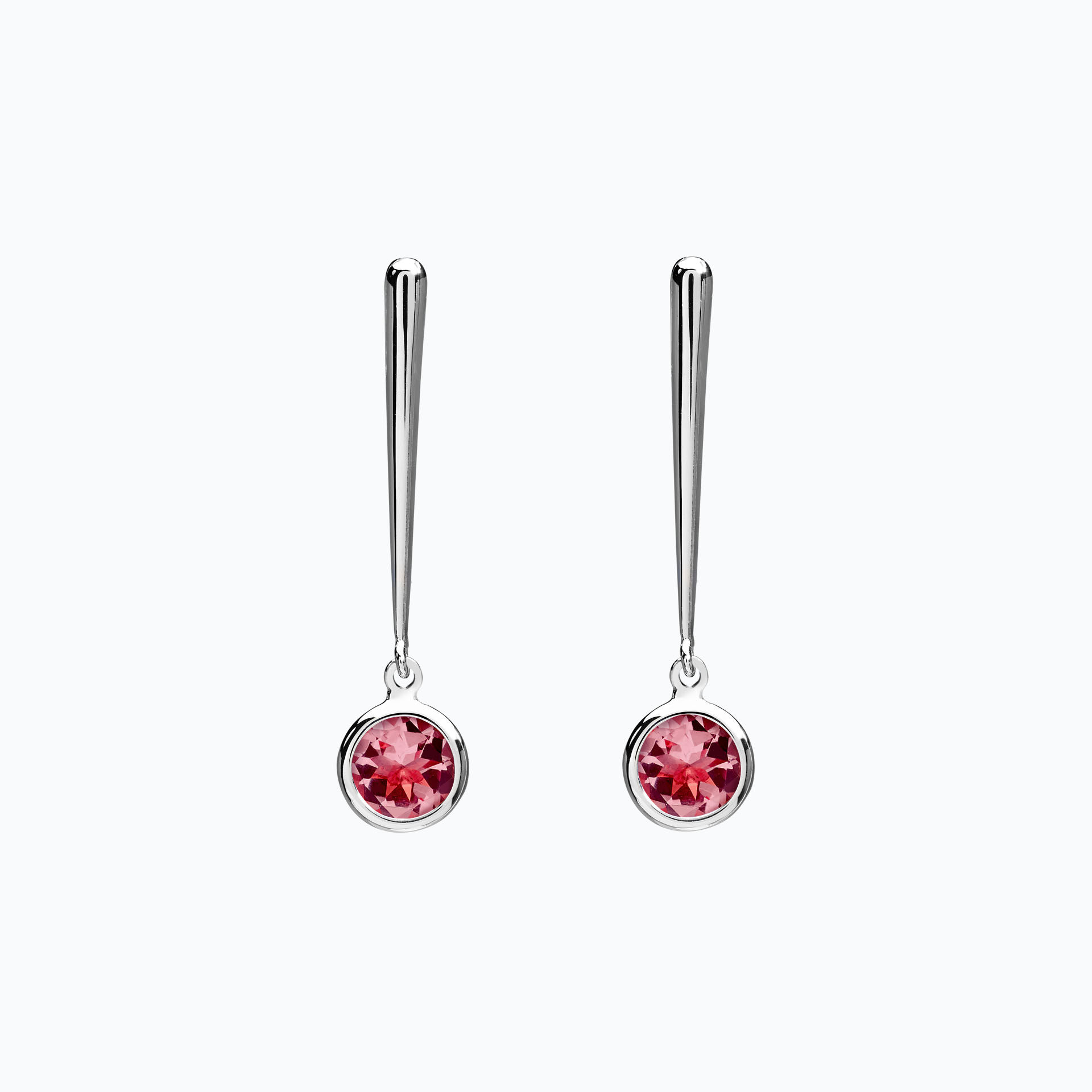Pendants Nymphéa Tourmaline
