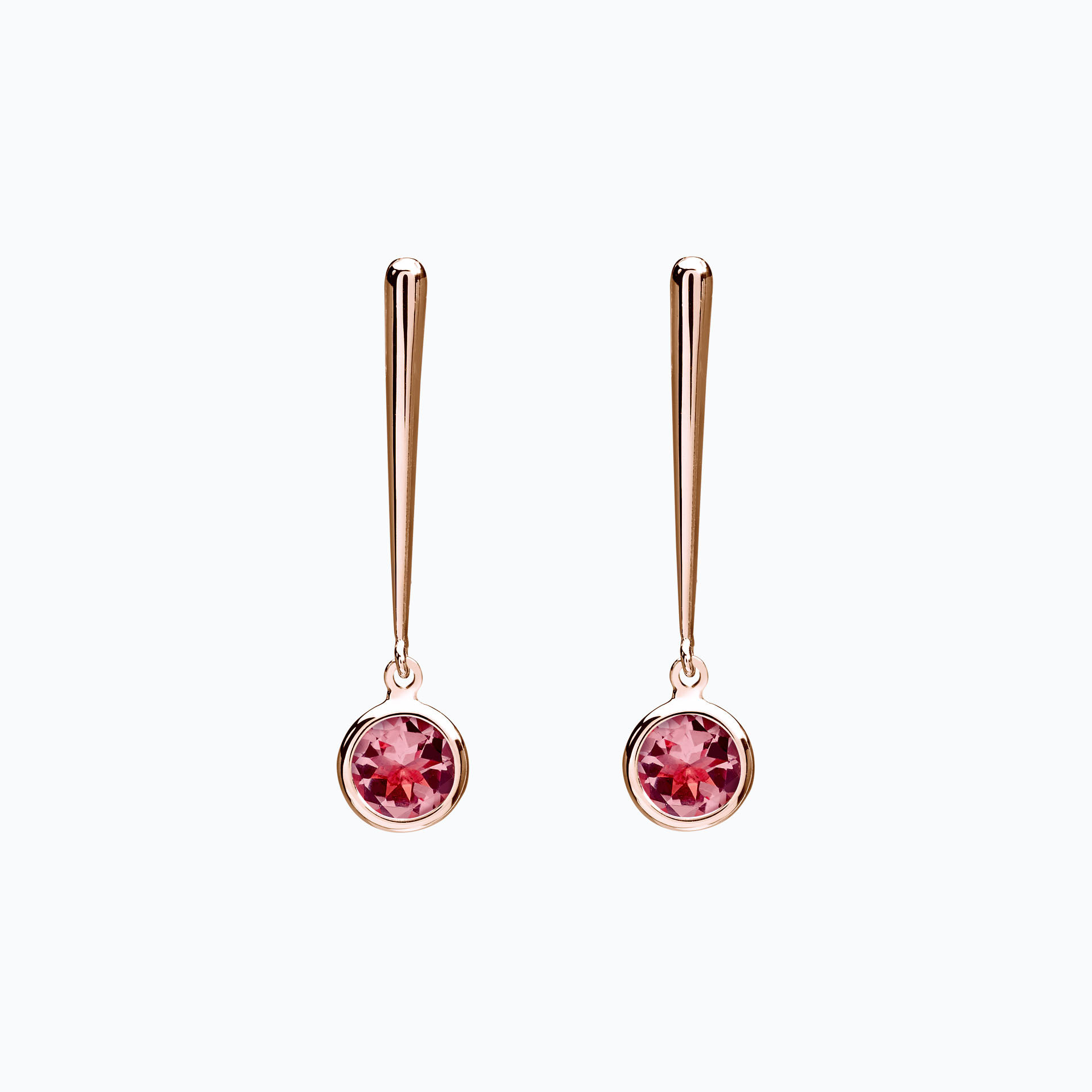 Pendants Nymphéa Tourmaline