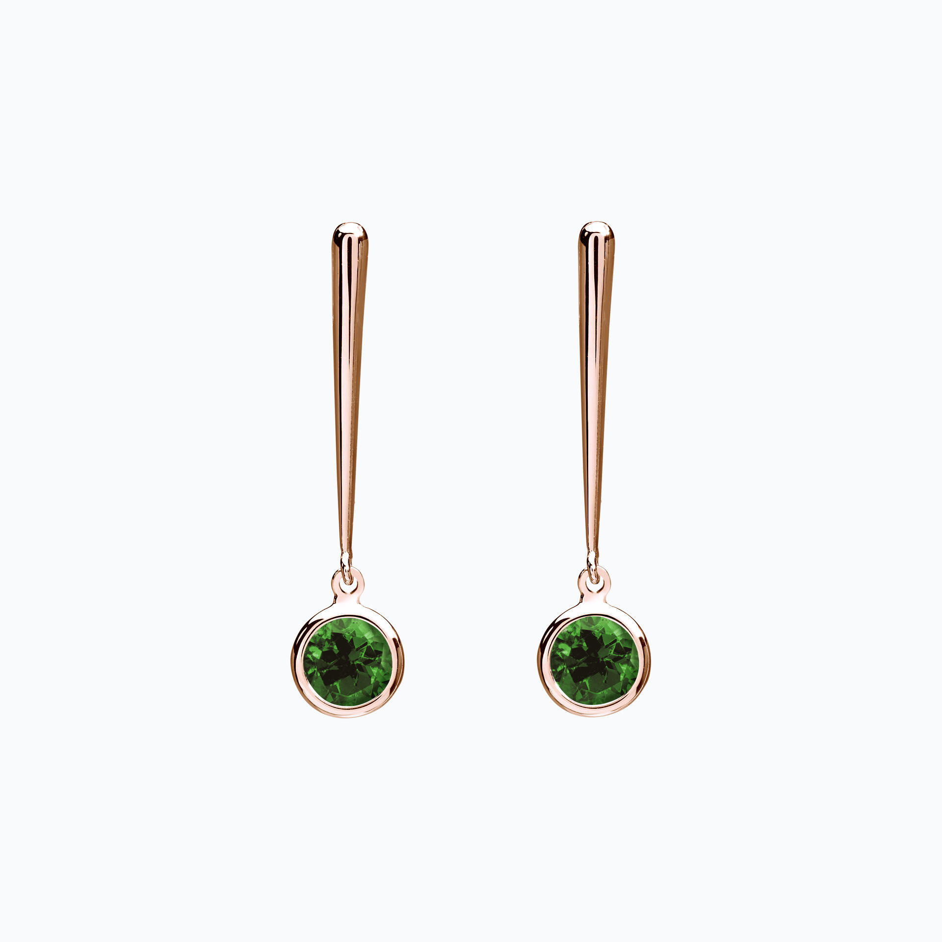 Pendants Nymphéa Tsavorite