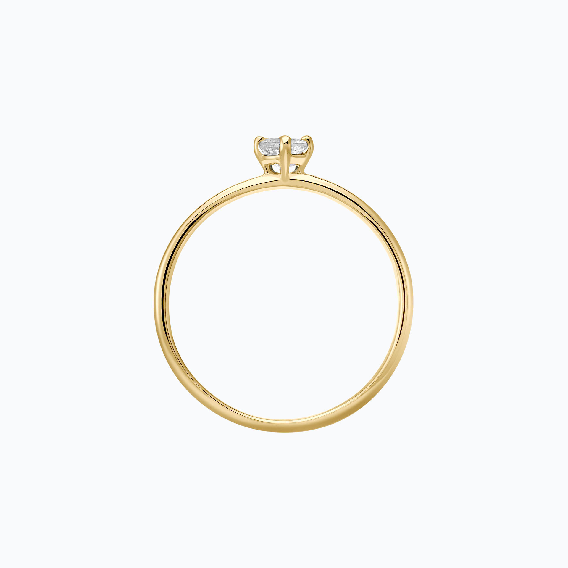 Solitaire Alva 0.15 carat