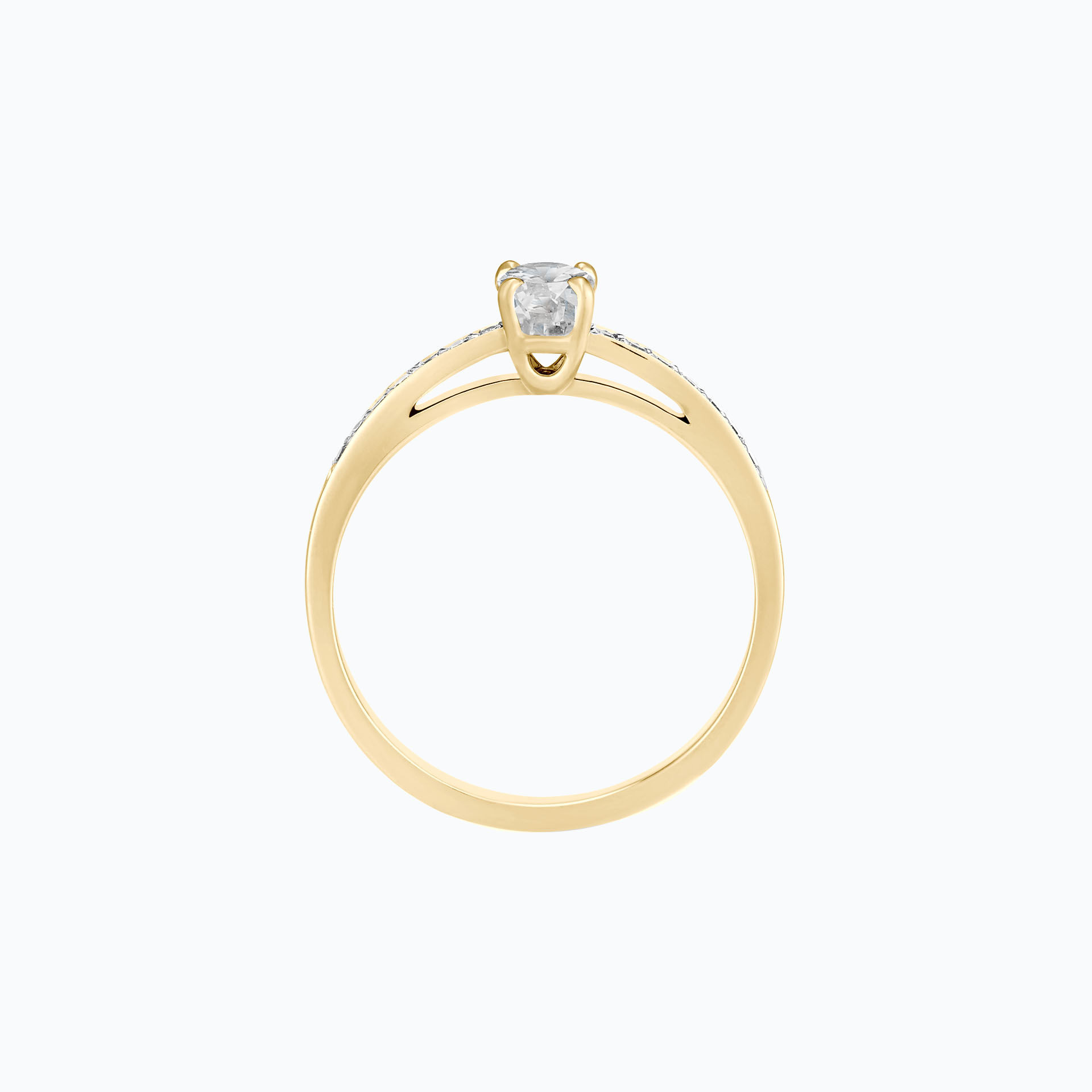 Solitaire Pavé Julia