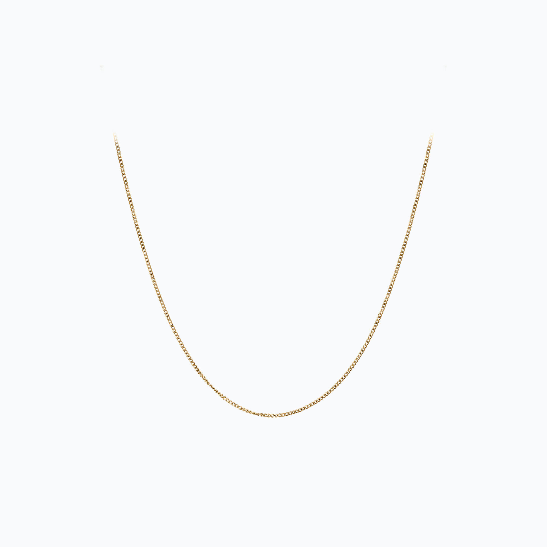 Chaine Gourmette Diamantée 1.40 mm 50 cm