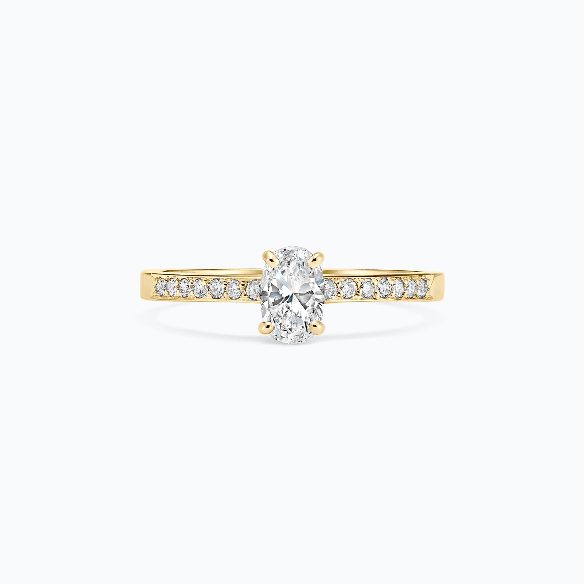 Solitaire Pavé Julia
