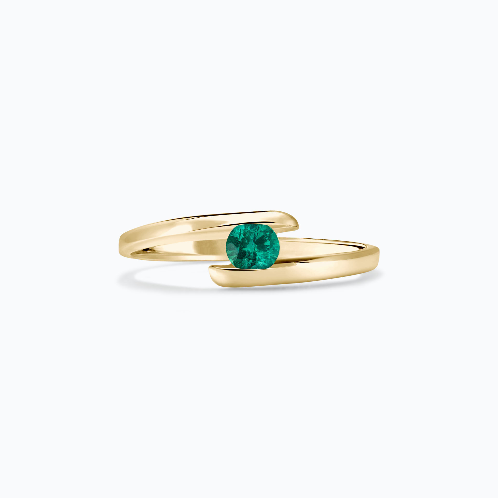 Solitaire Jane Émeraude 3.5 mm