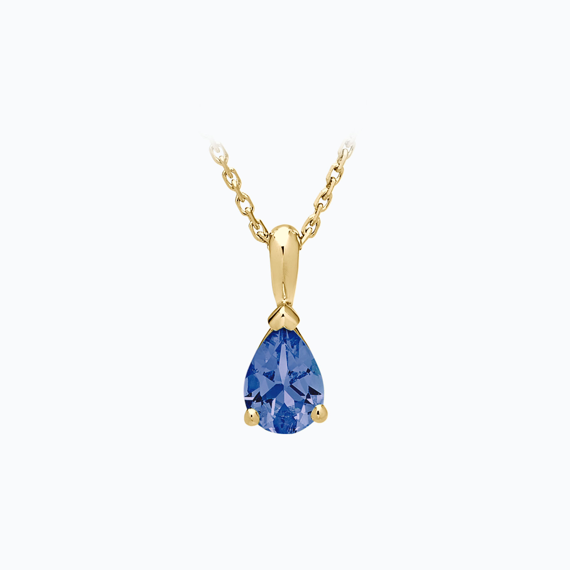 Pendentif Goutte Tanzanite 7 x 5 mm