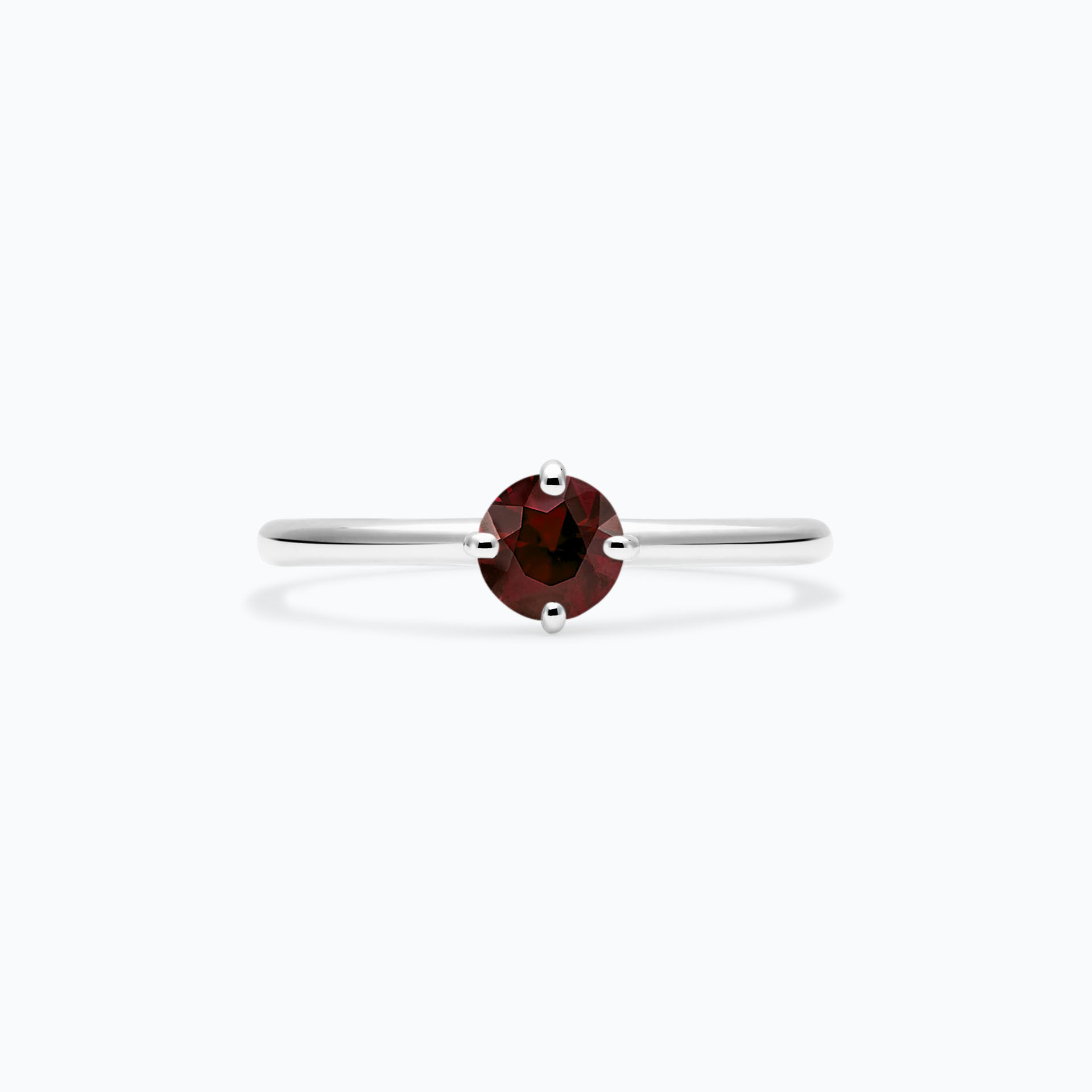 Solitaire Alva Grenat 4.5 mm