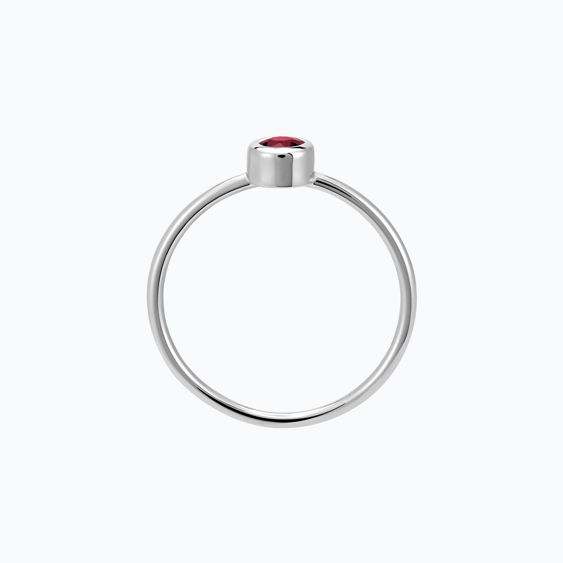 Solitaire Harmony Rubis 3.5 mm