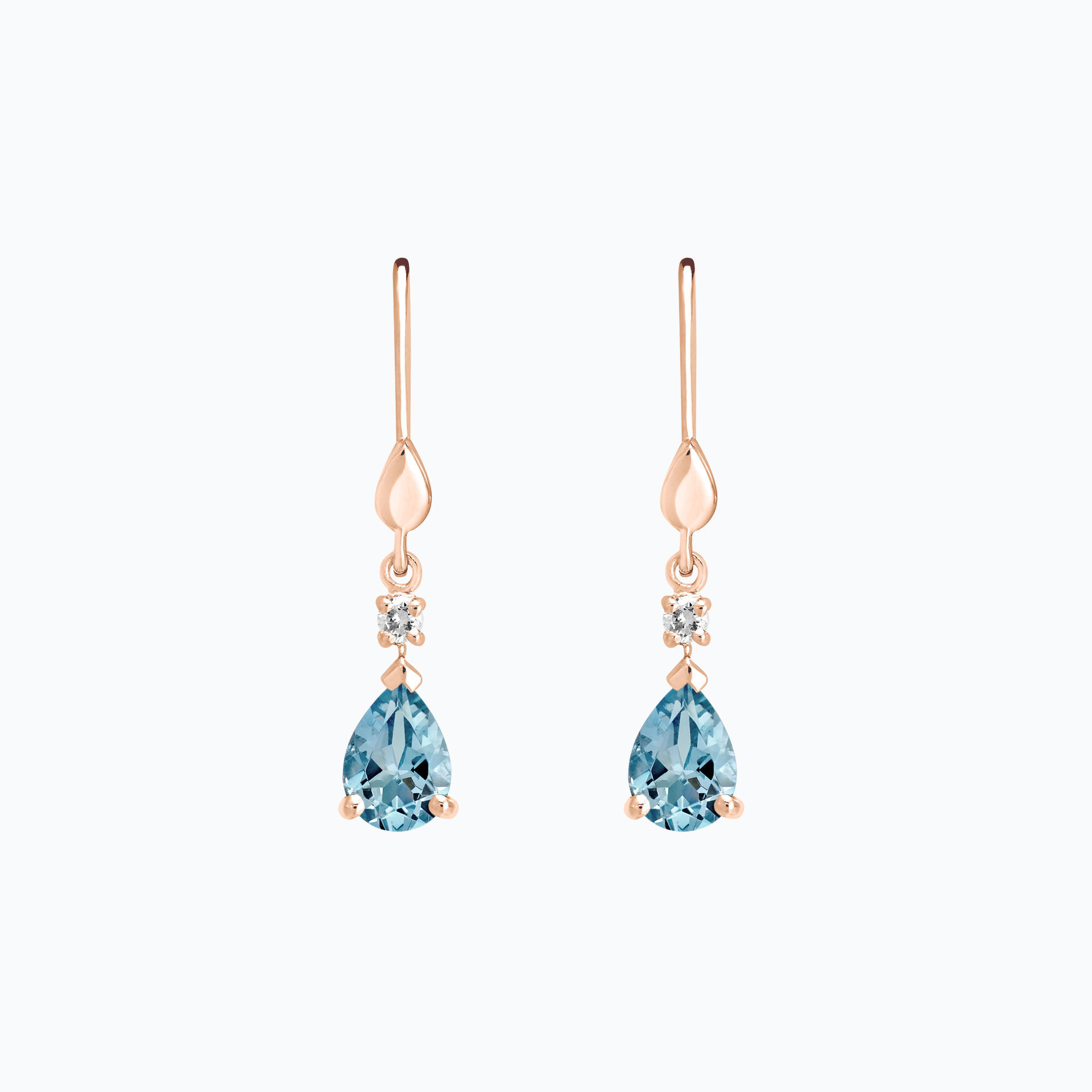 Dormeuses Tosca Aigue-Marine
