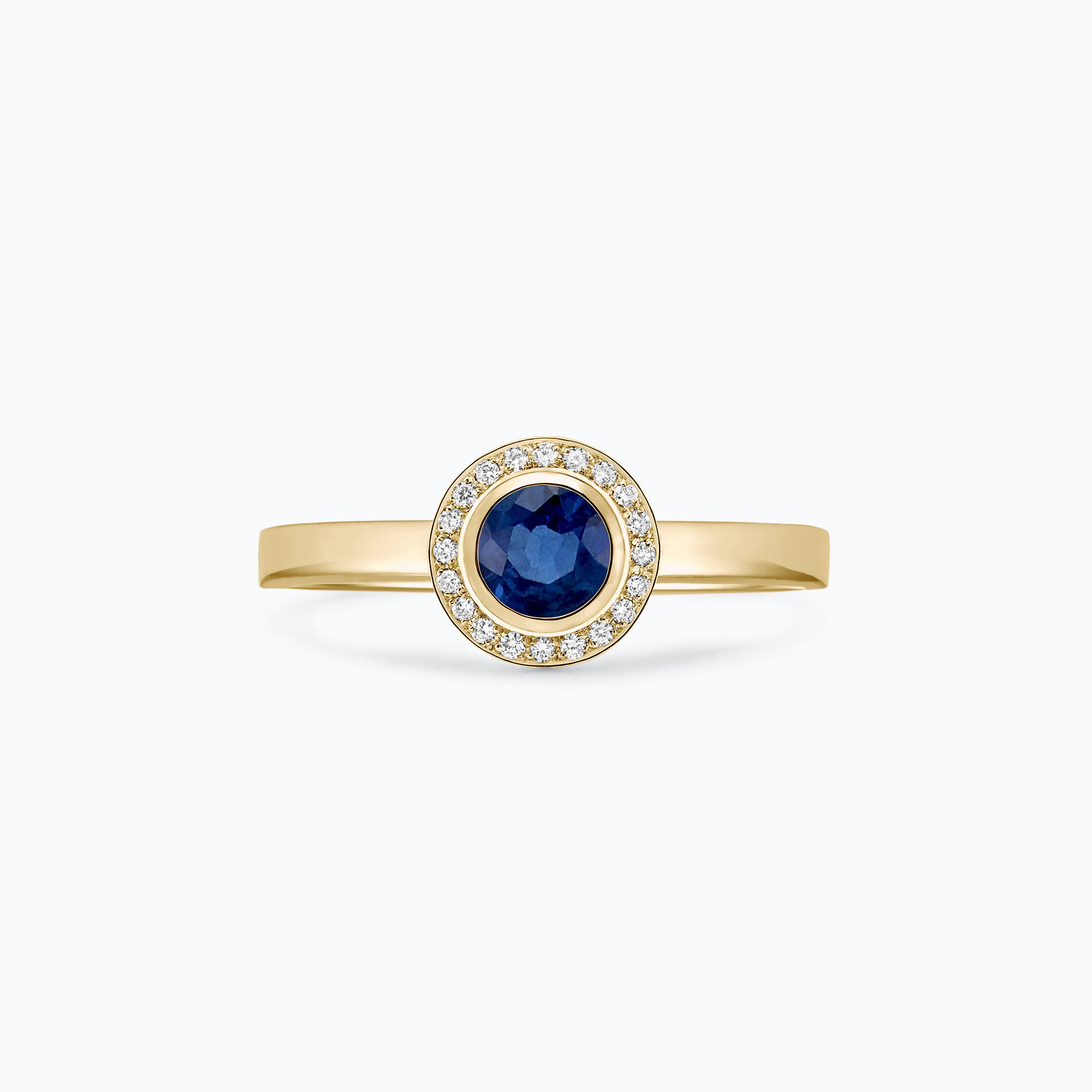 Solitaire Paris Saphir 4.5 mm