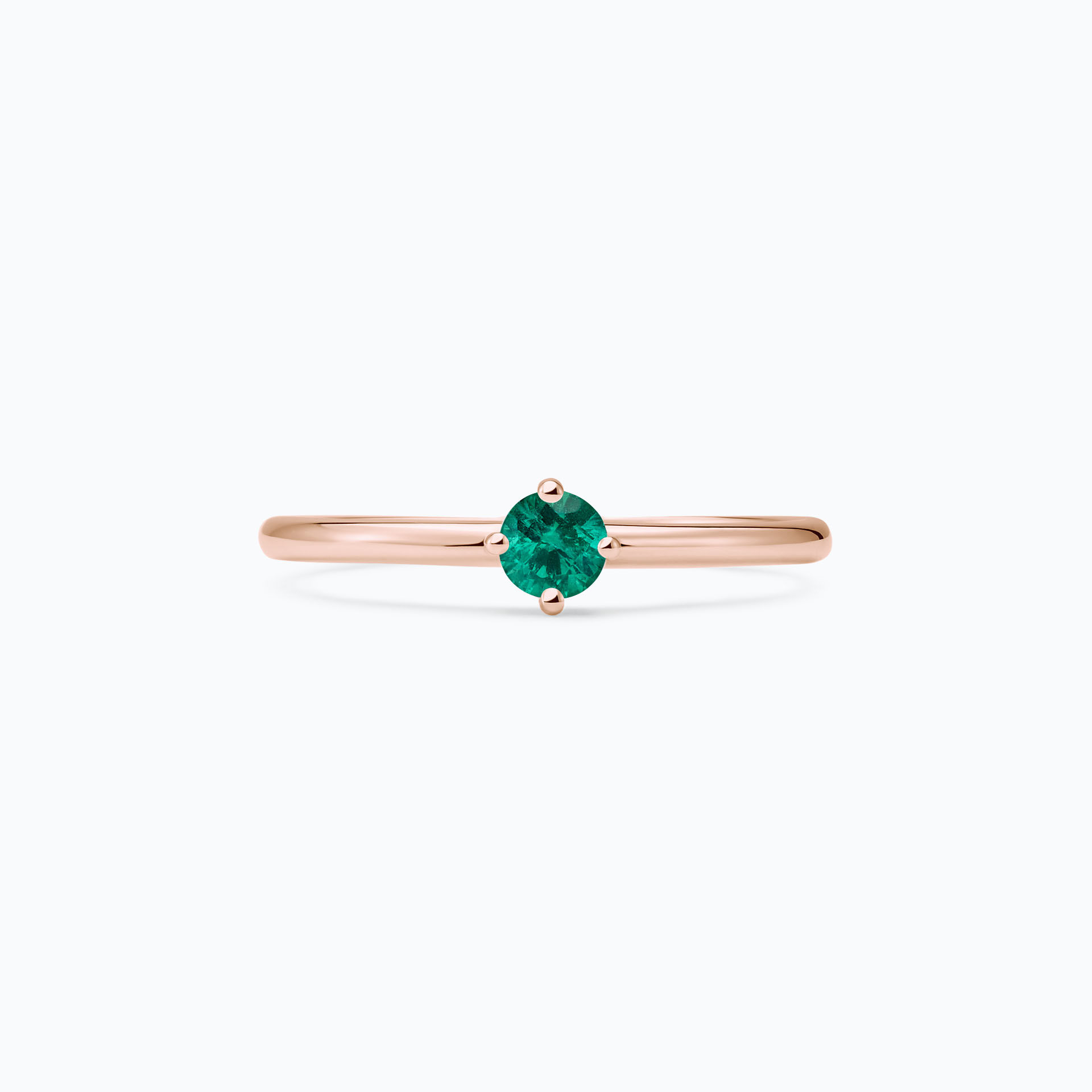 Solitaire Alva Émeraude 3.5 mm