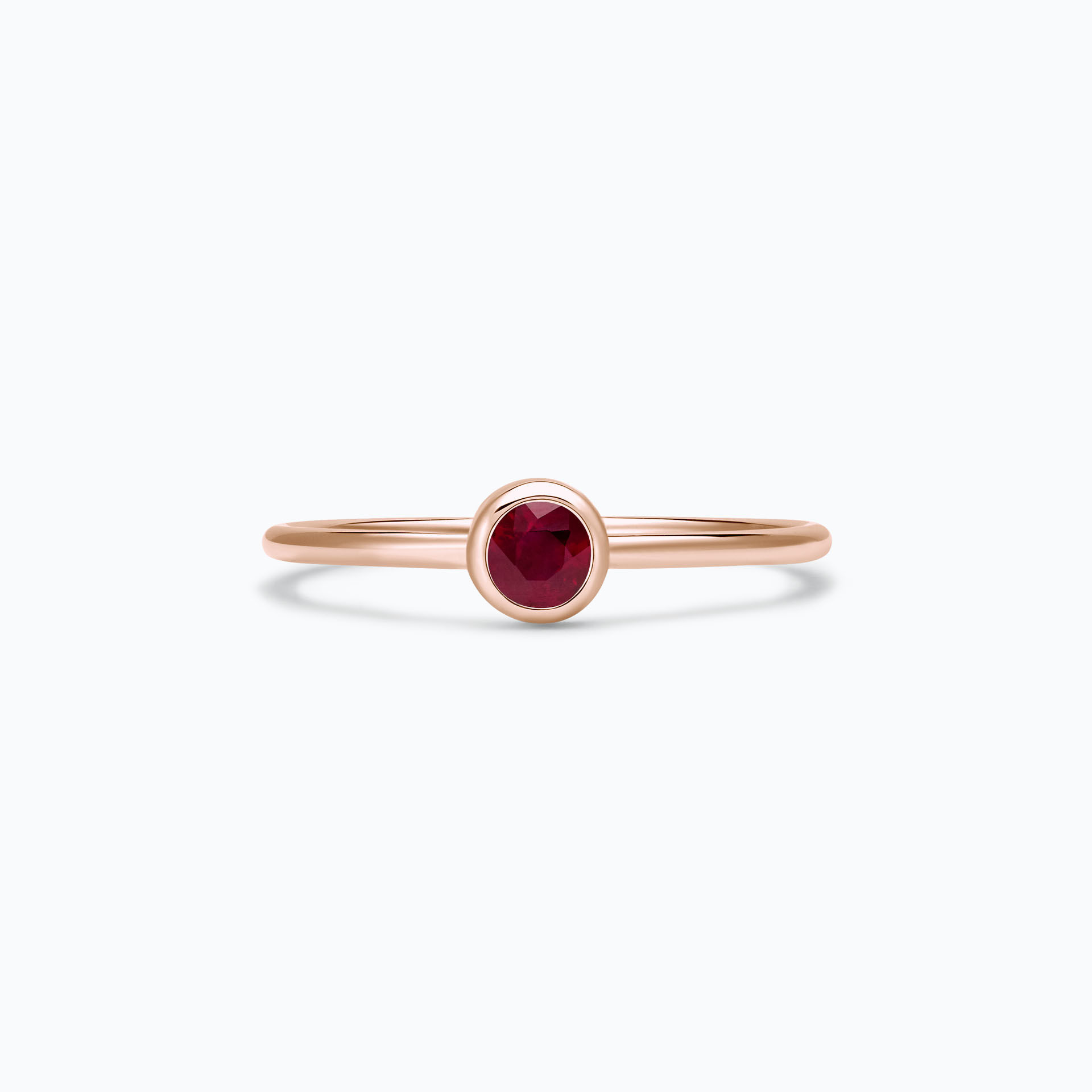 Solitaire Harmony Rubis 3.5 mm
