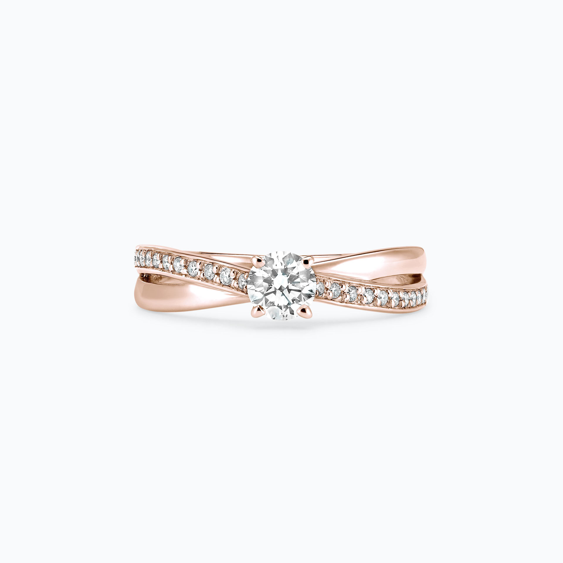 Solitaire Pavé Kokoro