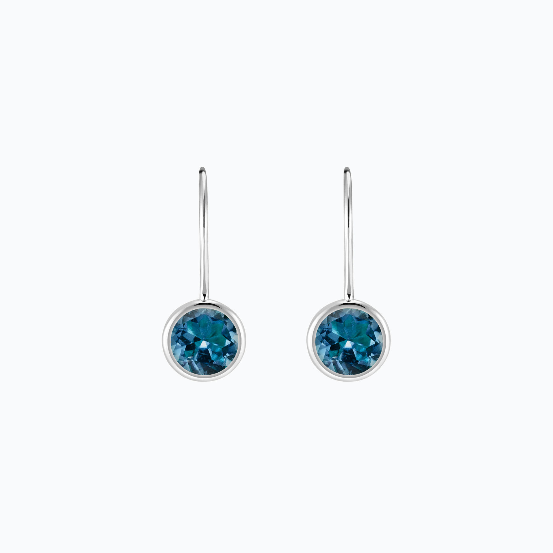 Dormeuses Nymphéa Topaze Blue London