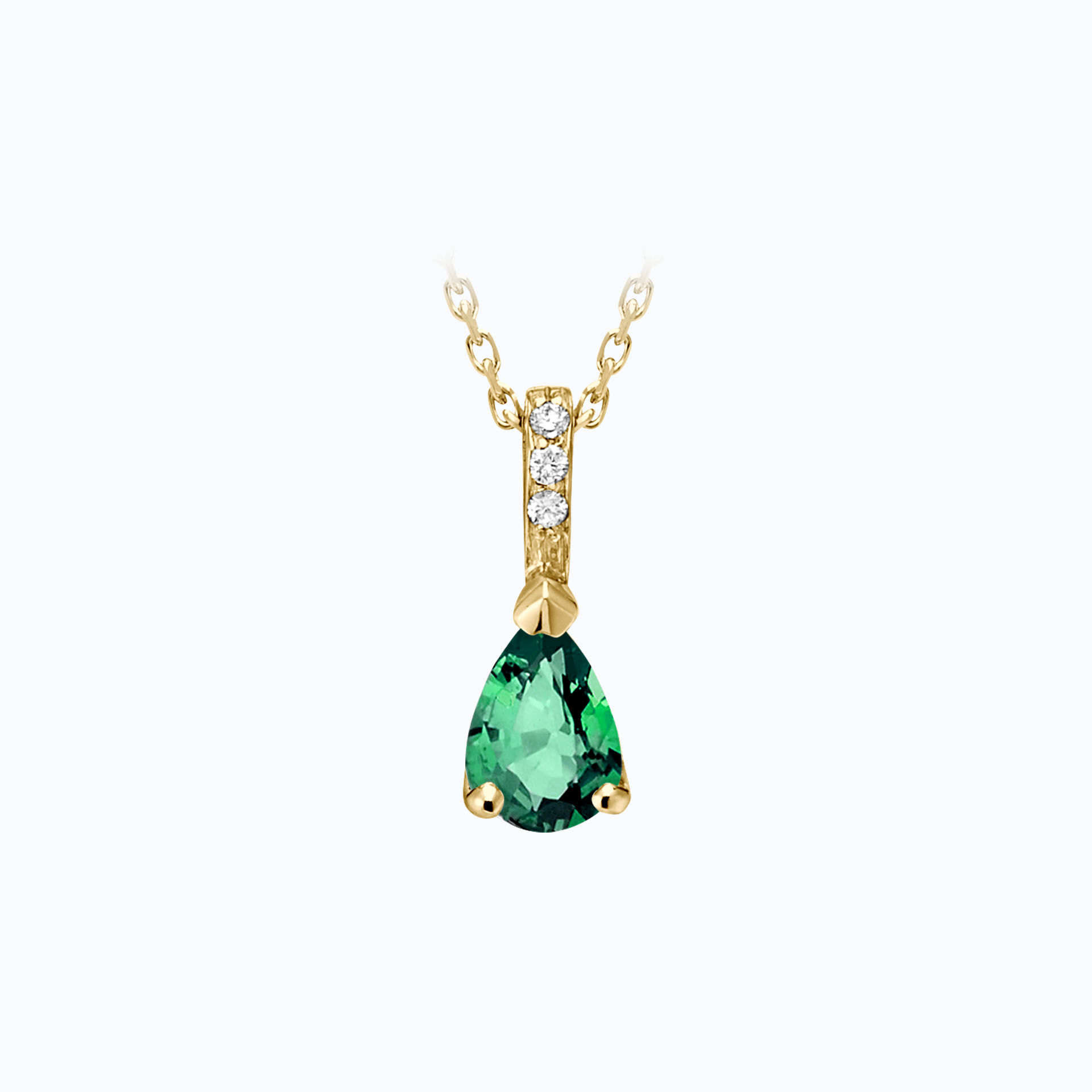 Pendentif Alienor Émeraude
