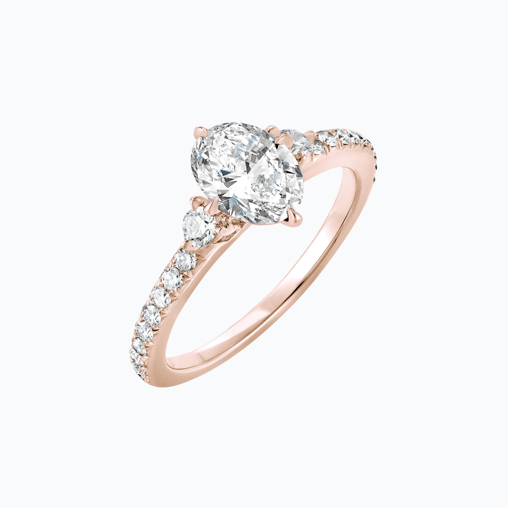 Solitaire Pavé Aïko