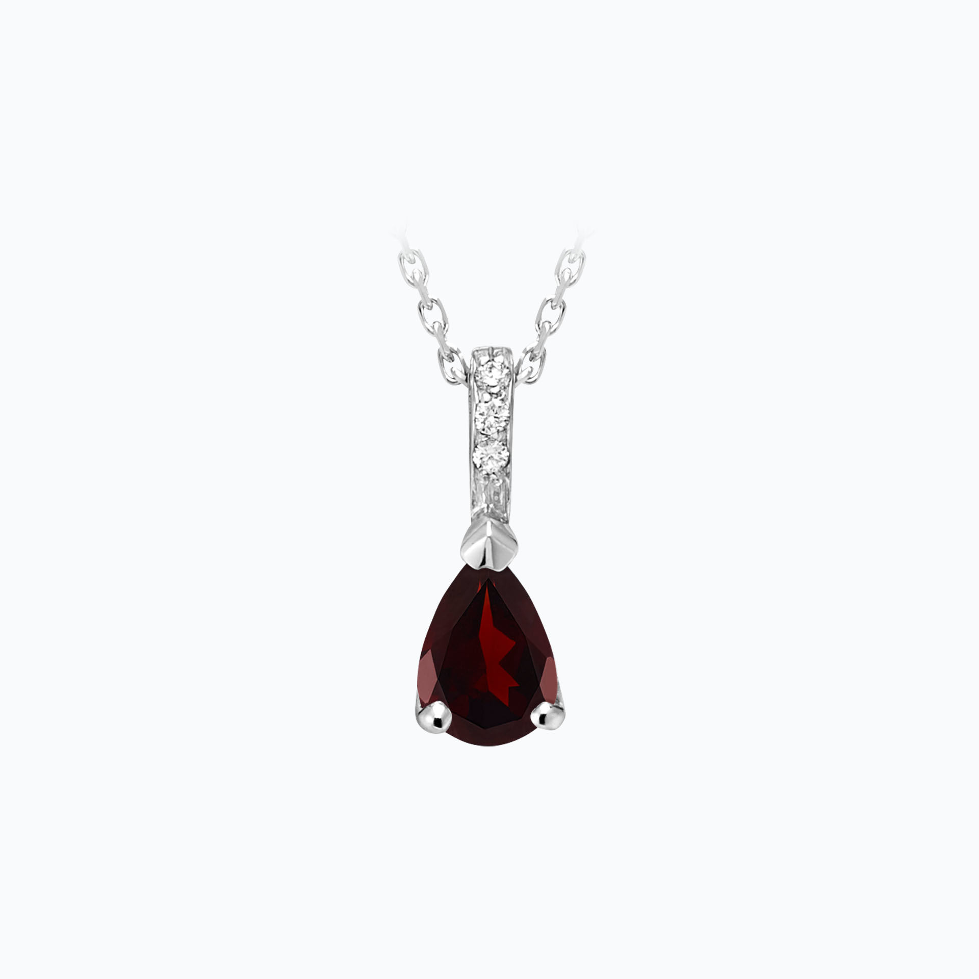 Pendentif Alienor Grenat