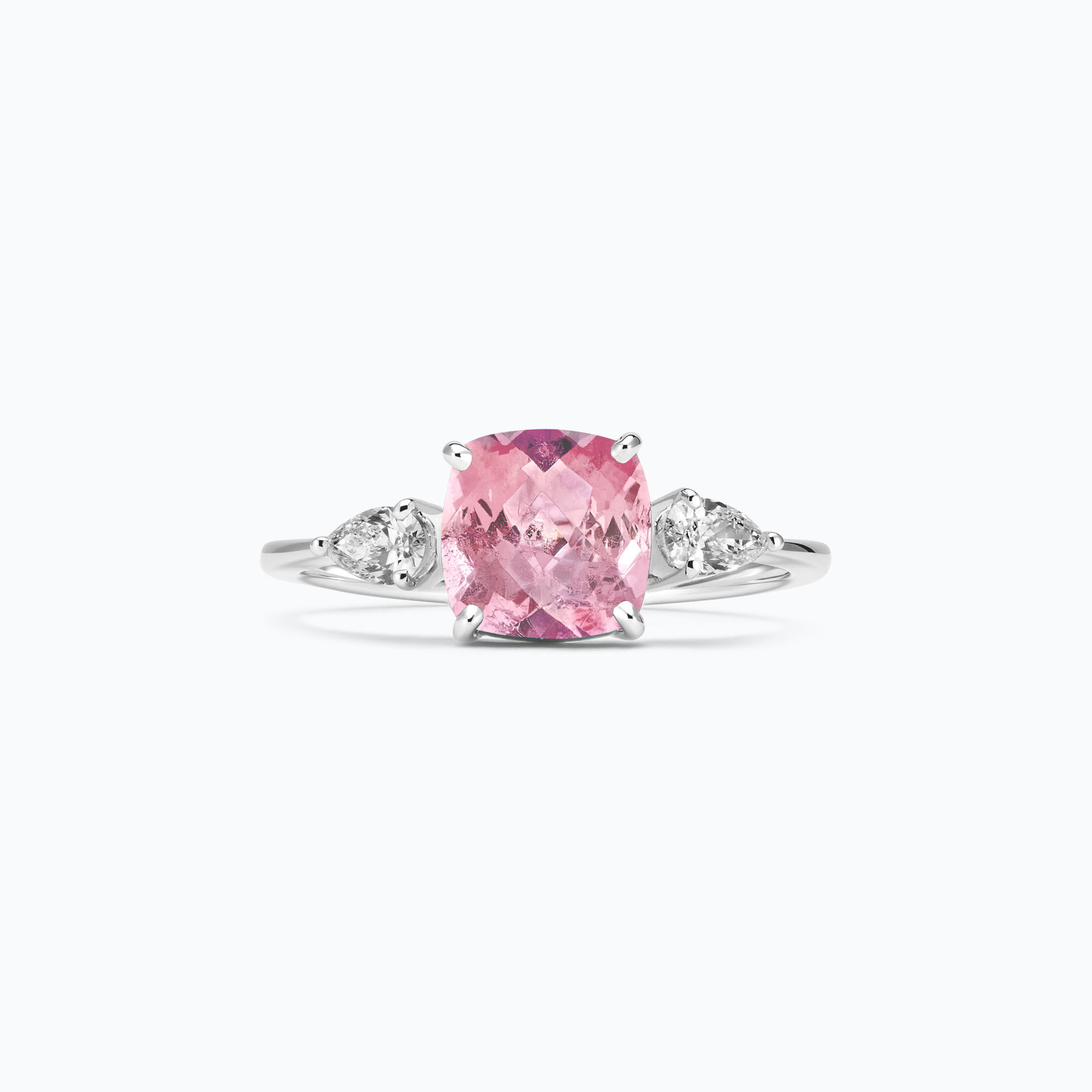 Solitaire Buckingham Tourmaline 7x7 mm