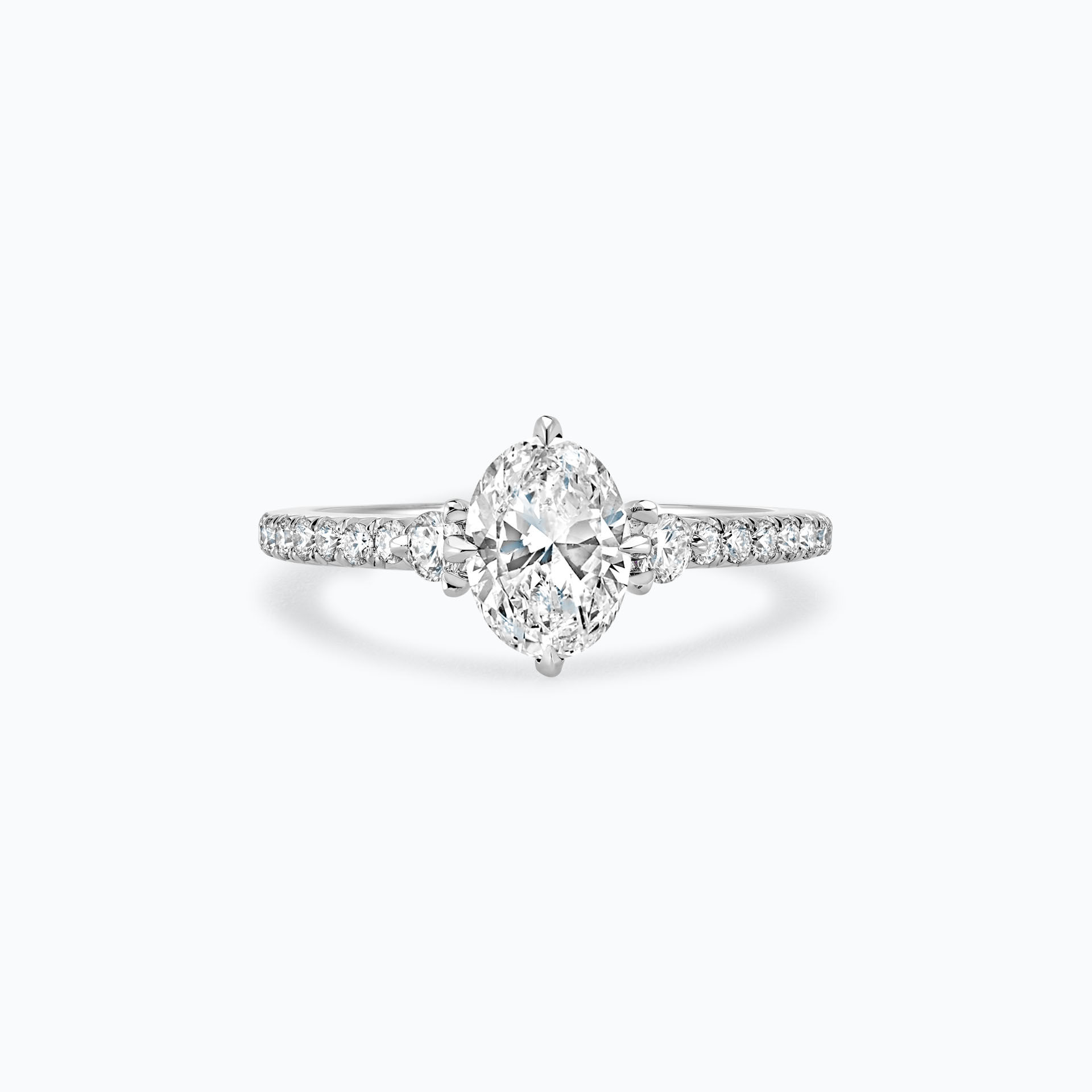 Solitaire Pavé Aïko