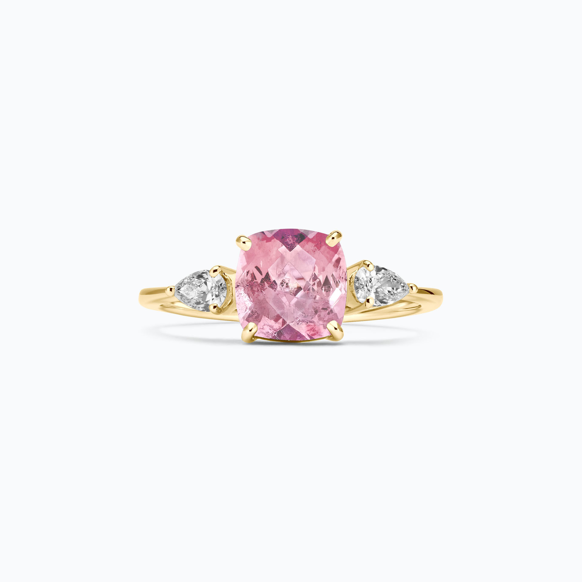 Solitaire Buckingham Tourmaline 7x7 mm