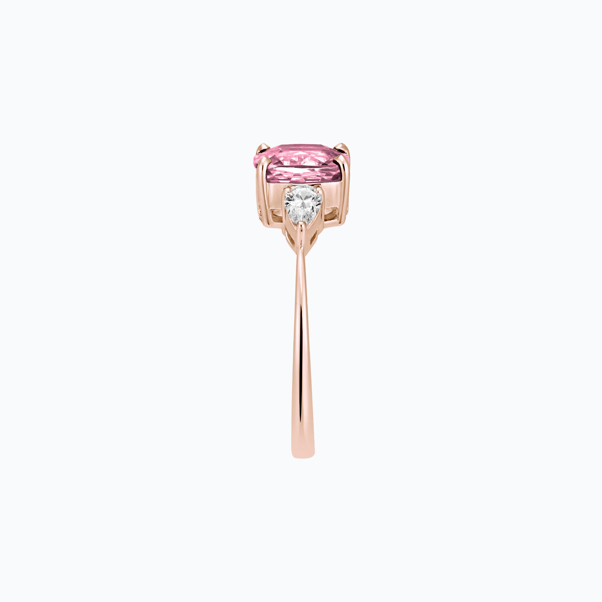 Solitaire Buckingham Tourmaline 7x7 mm