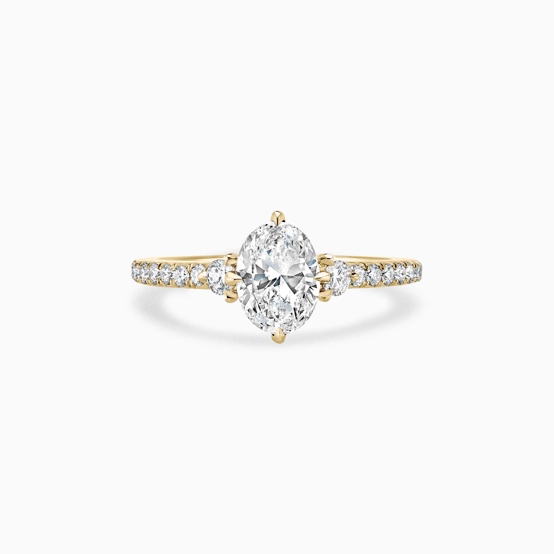 Solitaire Pavé Aïko
