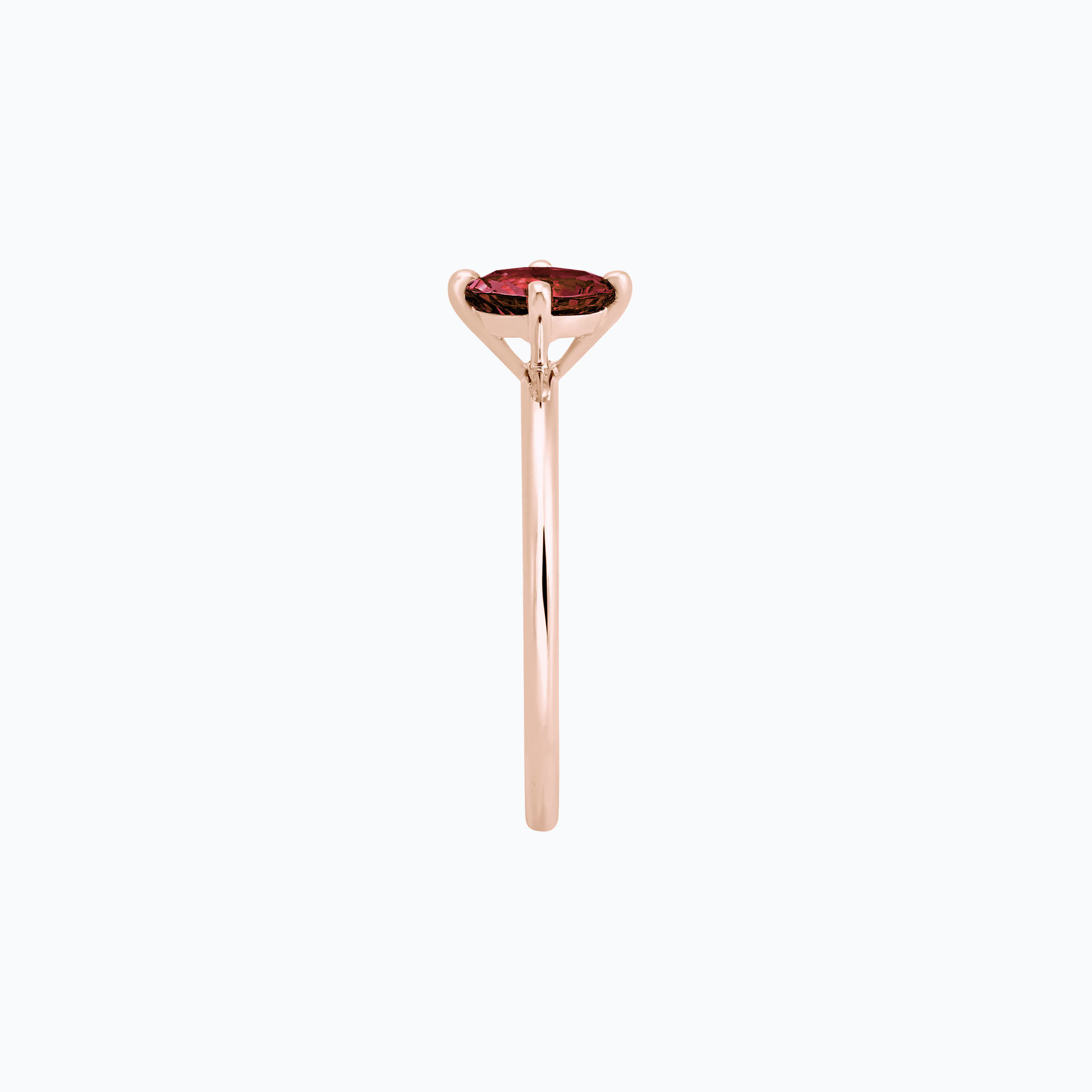 Solitaire Alva Grenat 6 mm