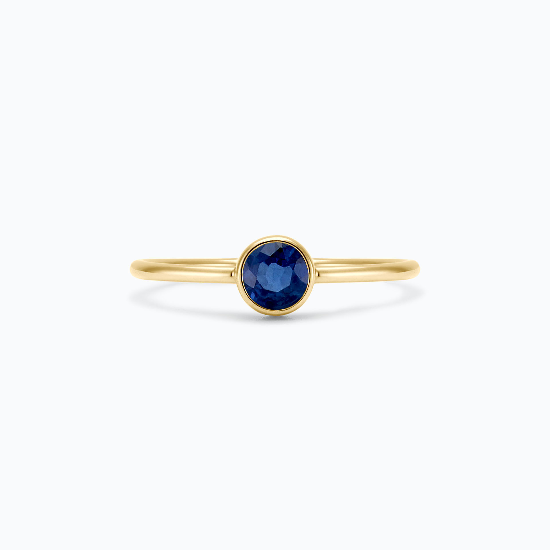 Solitaire Harmony Saphir 4.5 mm