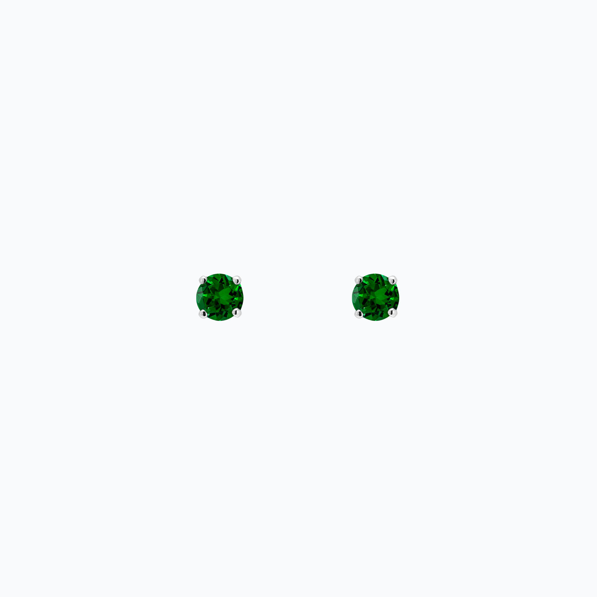 Boucles Alva Tsavorite 3.5 mm