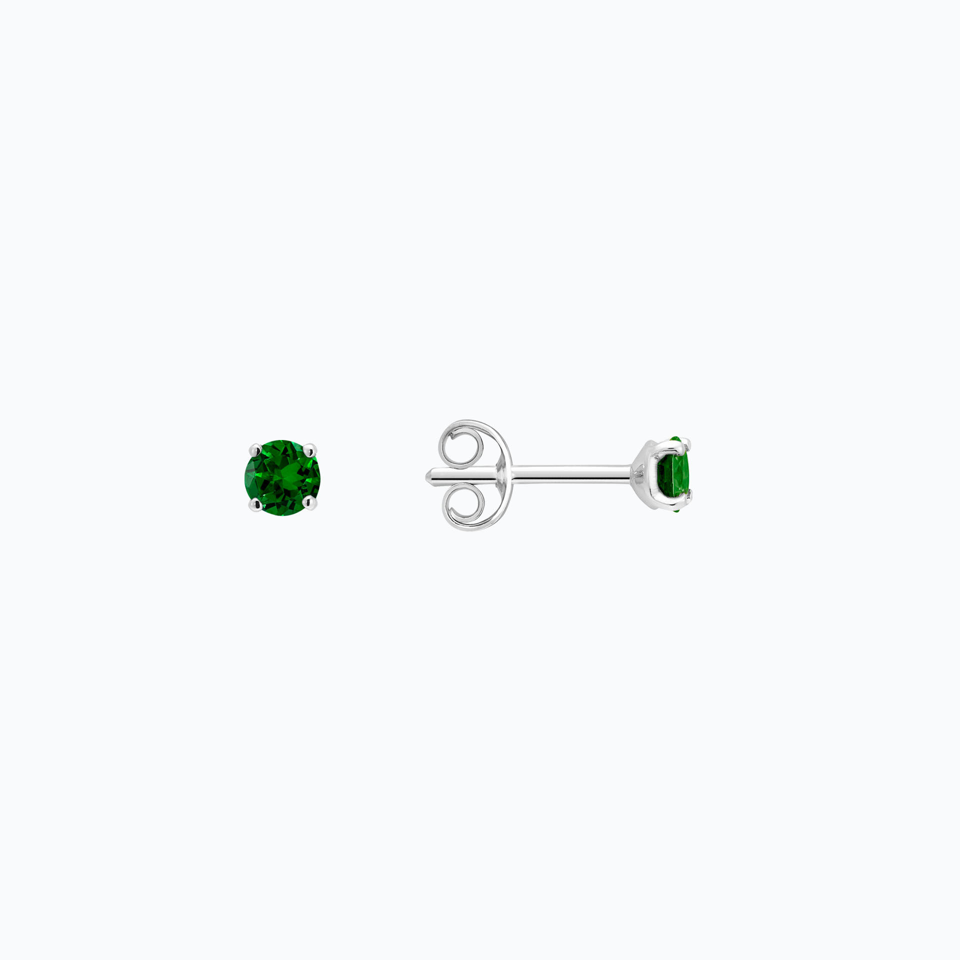 Boucles Alva Tsavorite 3.5 mm