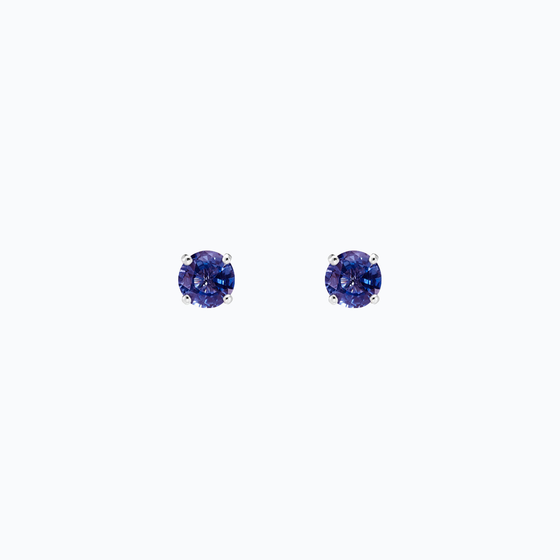 Boucles Alva Tanzanite 4.5 mm