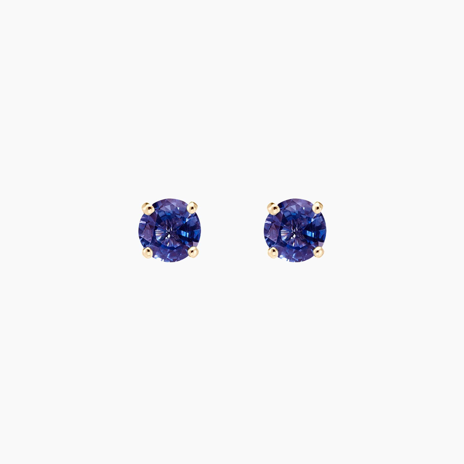 Boucles Alva Tanzanite 6 mm