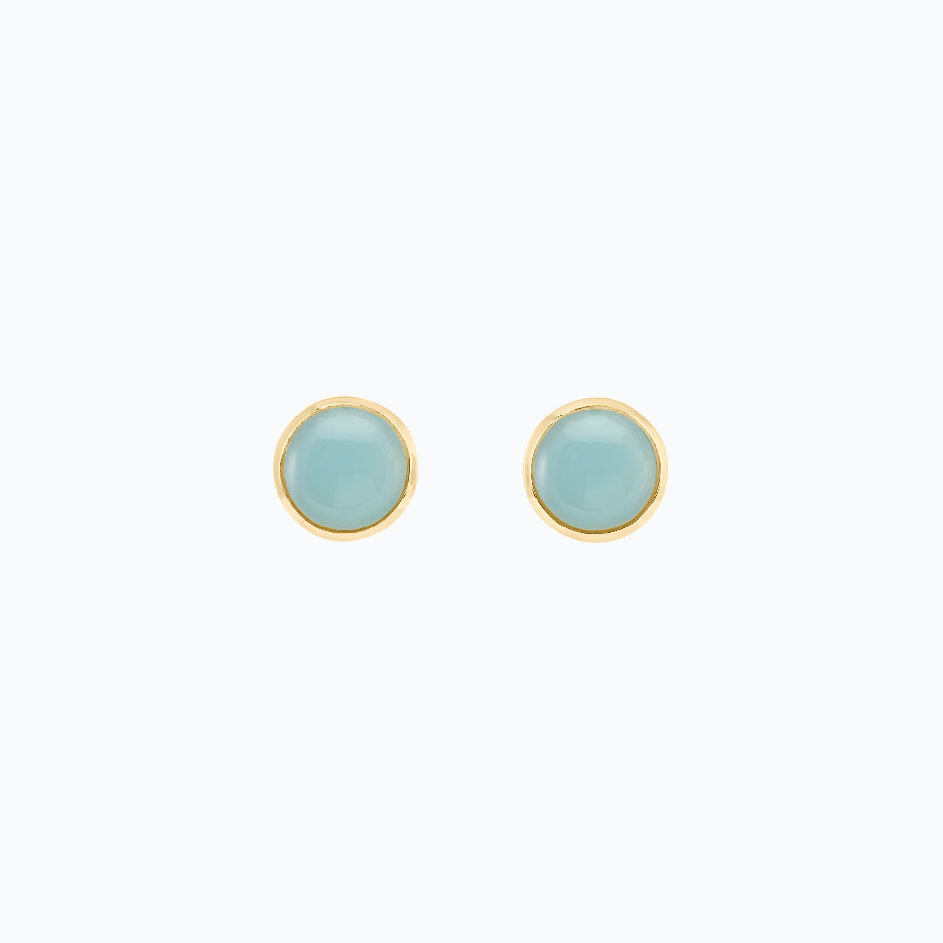Boucles Paradis Calcédoine bleue