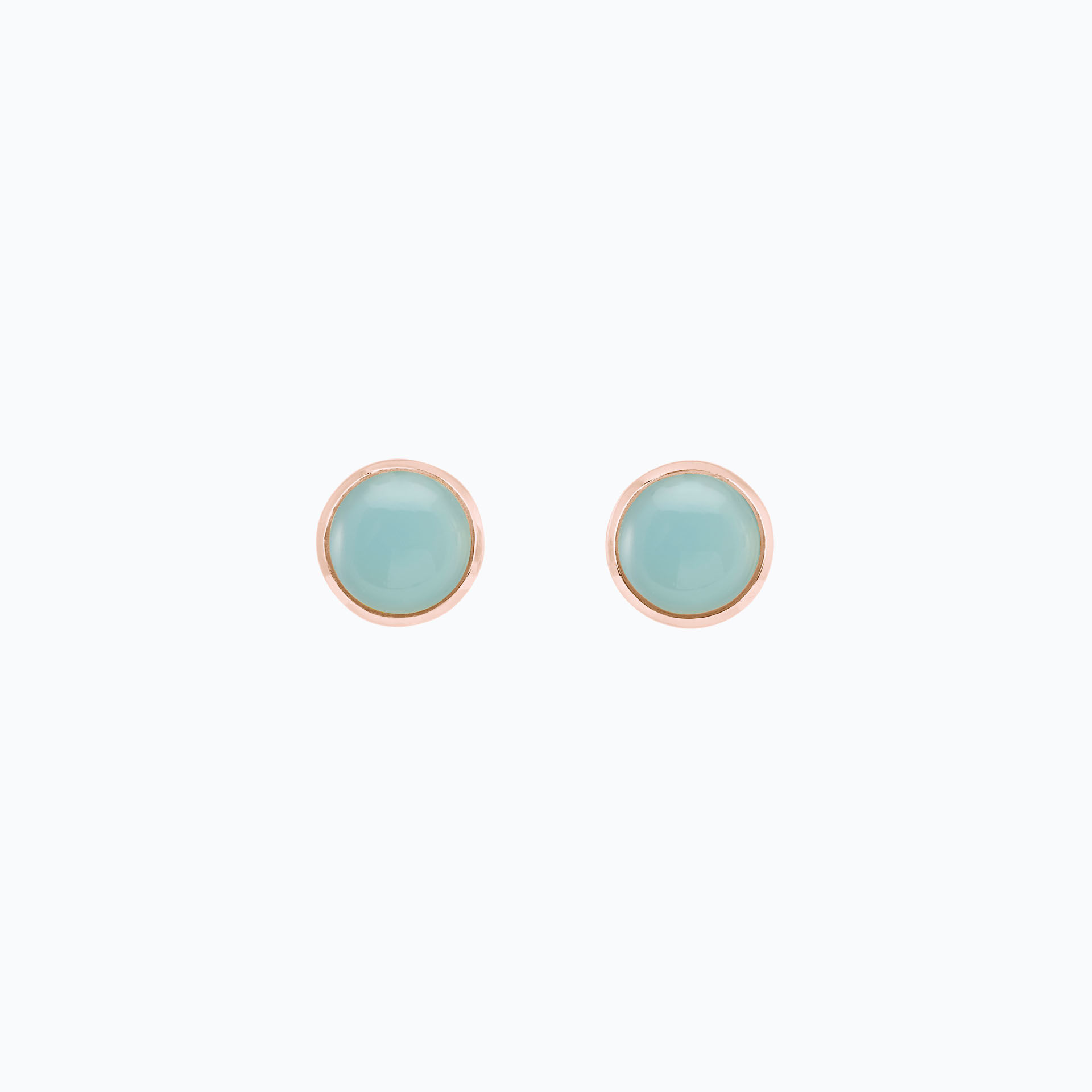 Boucles Paradis Calcédoine bleue